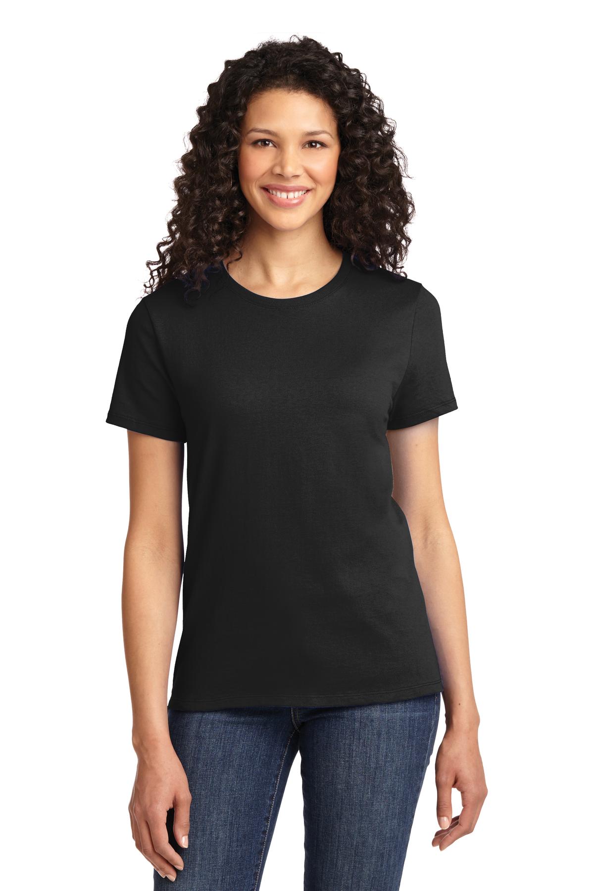 3 Pack Of Port & Company LPC61 Women's Cotton/Poly Essential Stylish T-Shirt - Picture 12 of 28