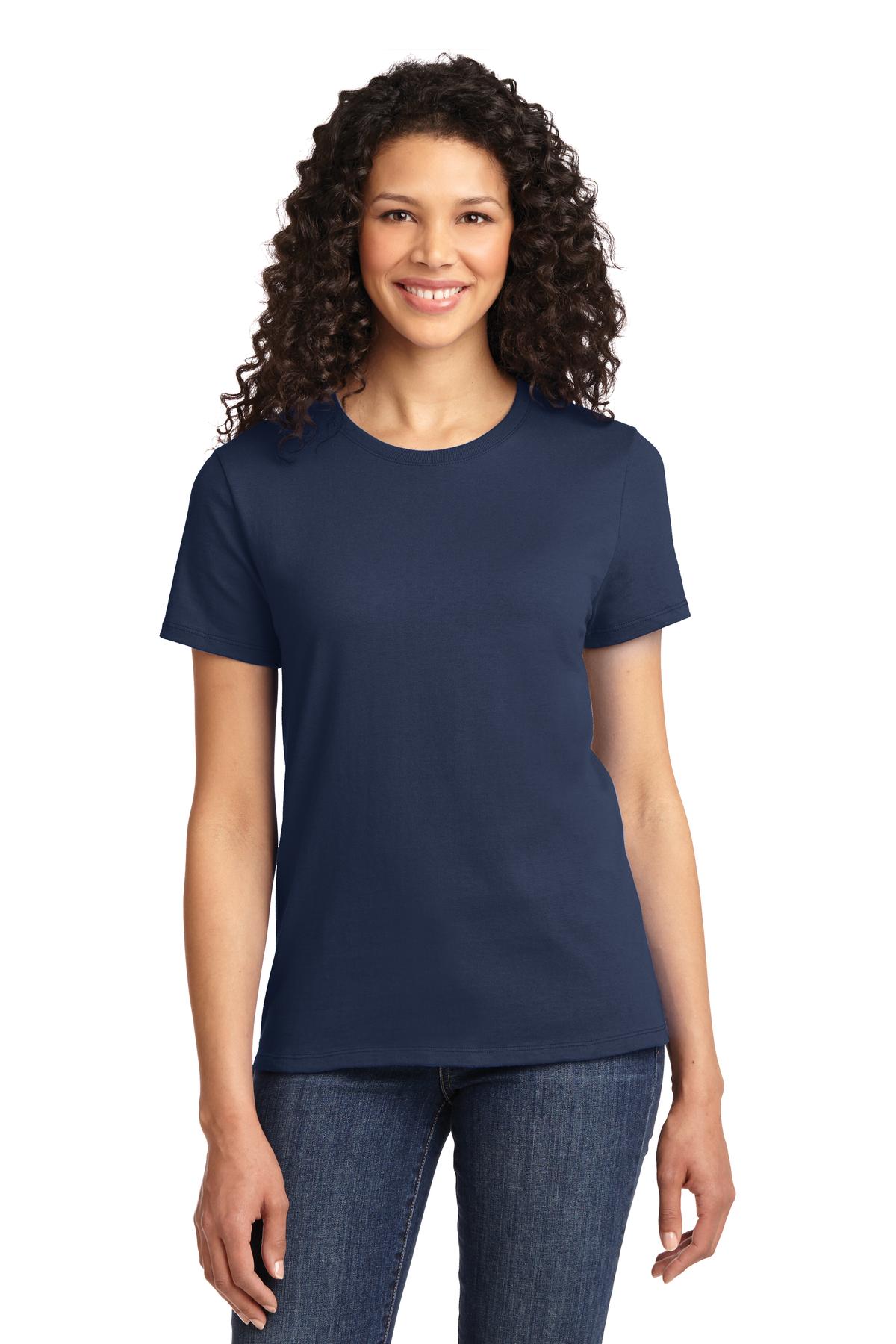 3 Pack Of Port & Company LPC61 Women's Cotton/Poly Essential Stylish T-Shirt - Picture 17 of 28