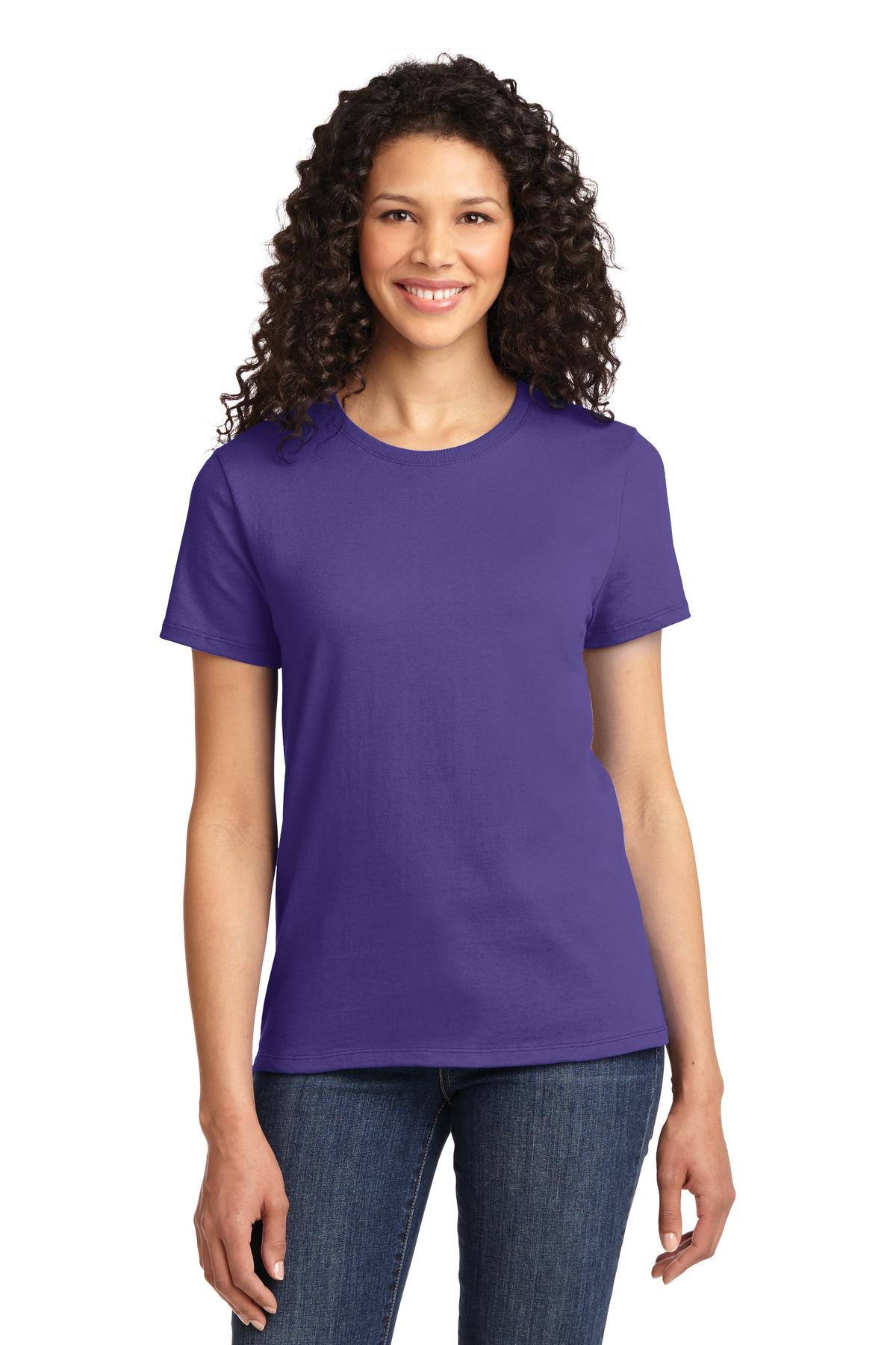 3 Pack Of Port & Company LPC61 Women's Cotton/Poly Essential Stylish T-Shirt - Picture 20 of 28