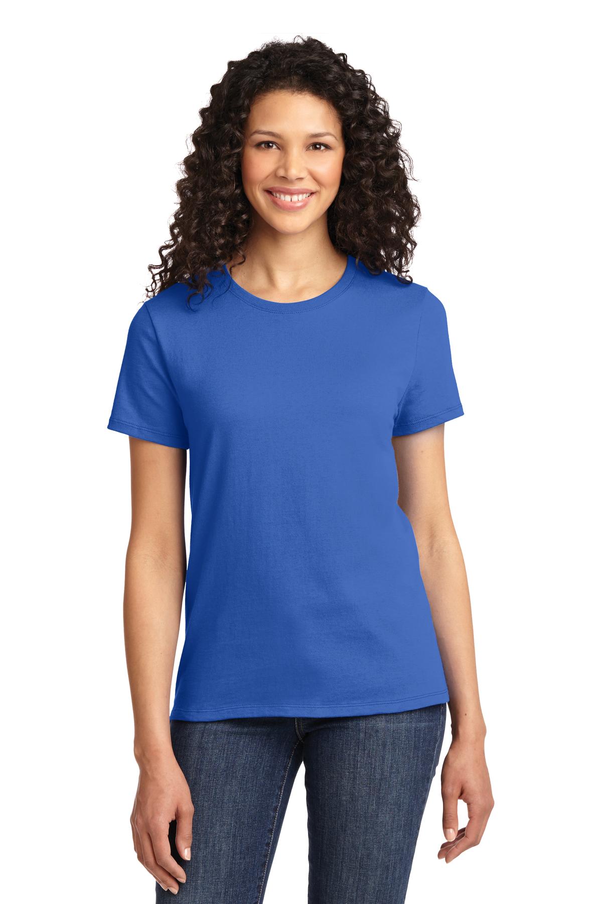 3 Pack Of Port & Company LPC61 Women's Cotton/Poly Essential Stylish T-Shirt - Picture 22 of 28