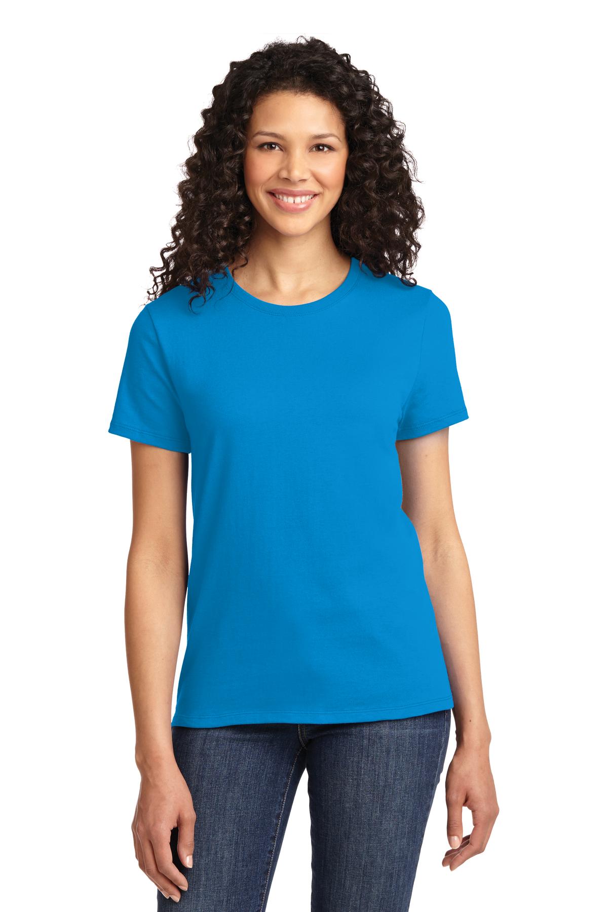 3 Pack Of Port & Company LPC61 Women's Cotton/Poly Essential Stylish T-Shirt - Picture 24 of 28