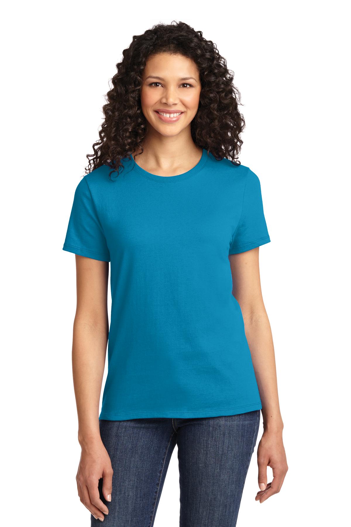 3 Pack Of Port & Company LPC61 Women's Cotton/Poly Essential Stylish T-Shirt - Picture 25 of 28