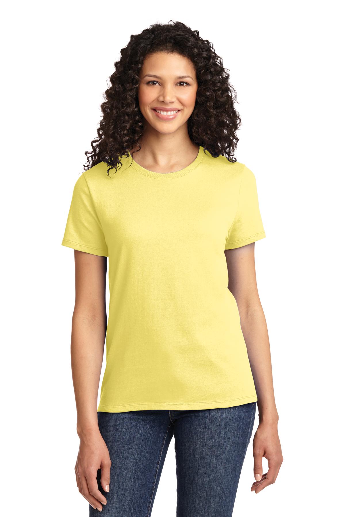 3 Pack Of Port & Company LPC61 Women's Cotton/Poly Essential Stylish T-Shirt - Picture 28 of 28