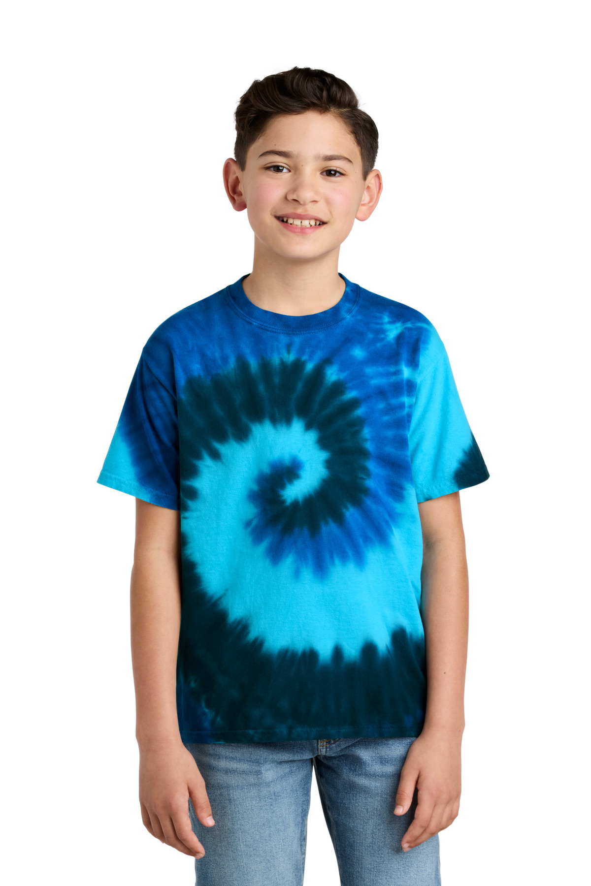 3 Pack Of Port & Company PC147Y Youth 5.4 oz Tie Dye Tee Stylish T-Shirt - Picture 12 of 22