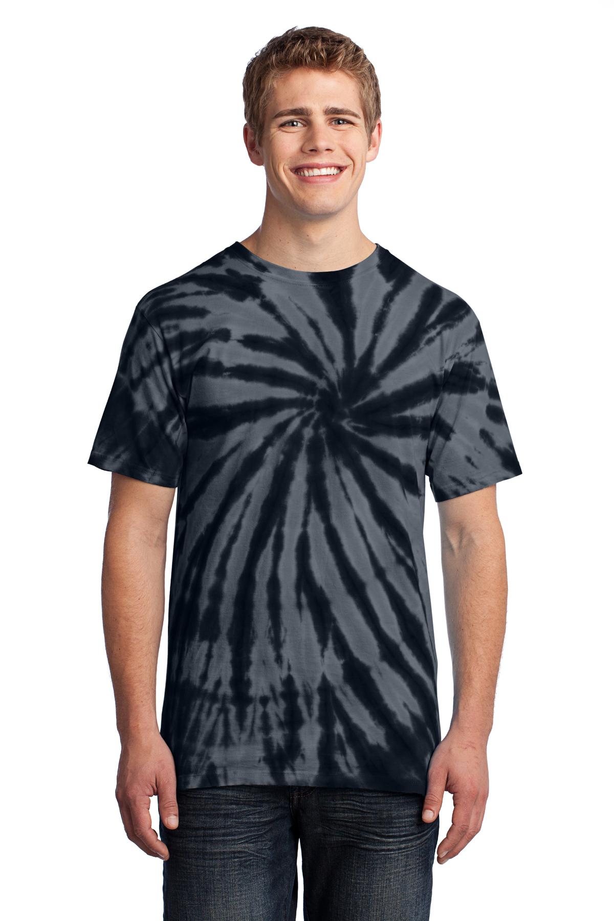 Port & Company PC147 Men's Moisture Wicking Essential Tie-Dye Tee - Pack Of 2