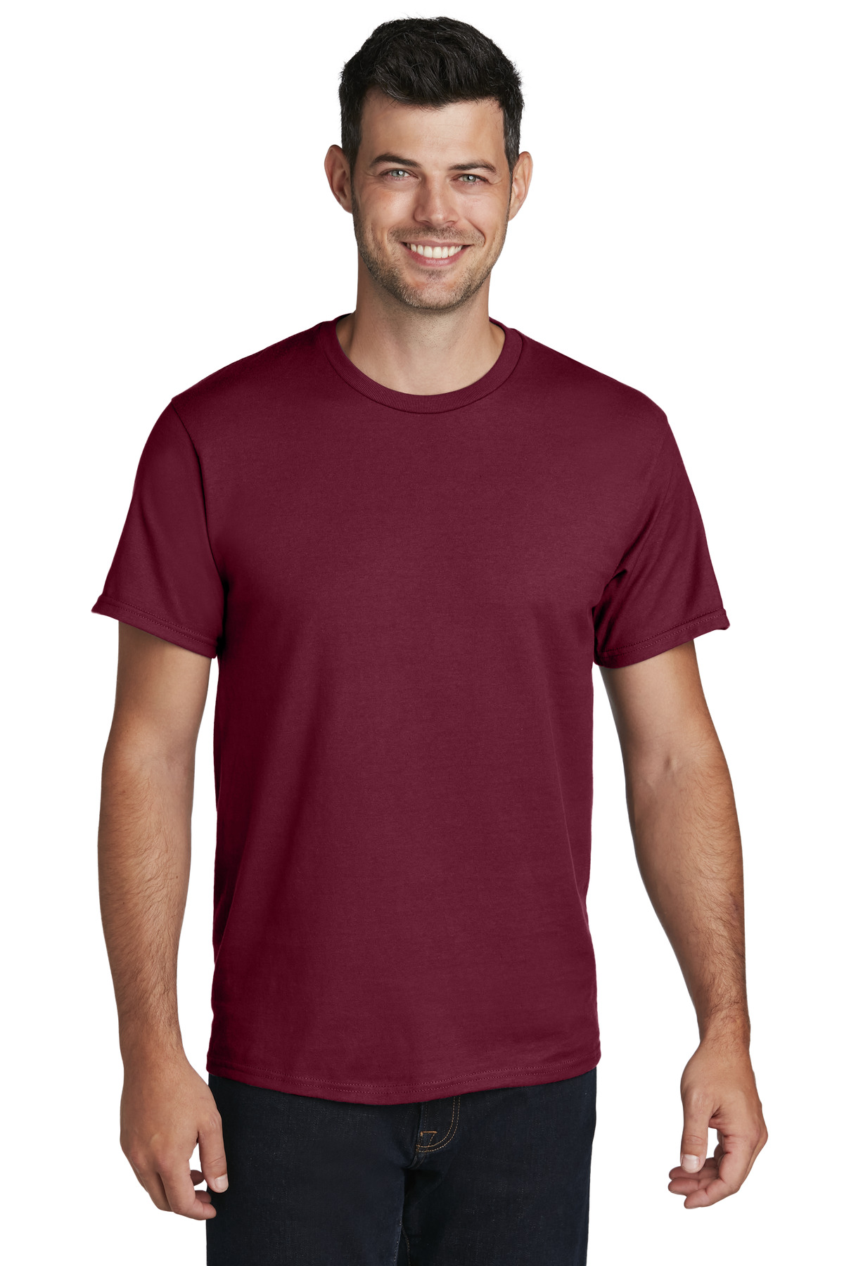 Port & Company PC150 Mens Ring Spun Cotton Tee Top T-Shirt - Pack Of 2 - Picture 5 of 22