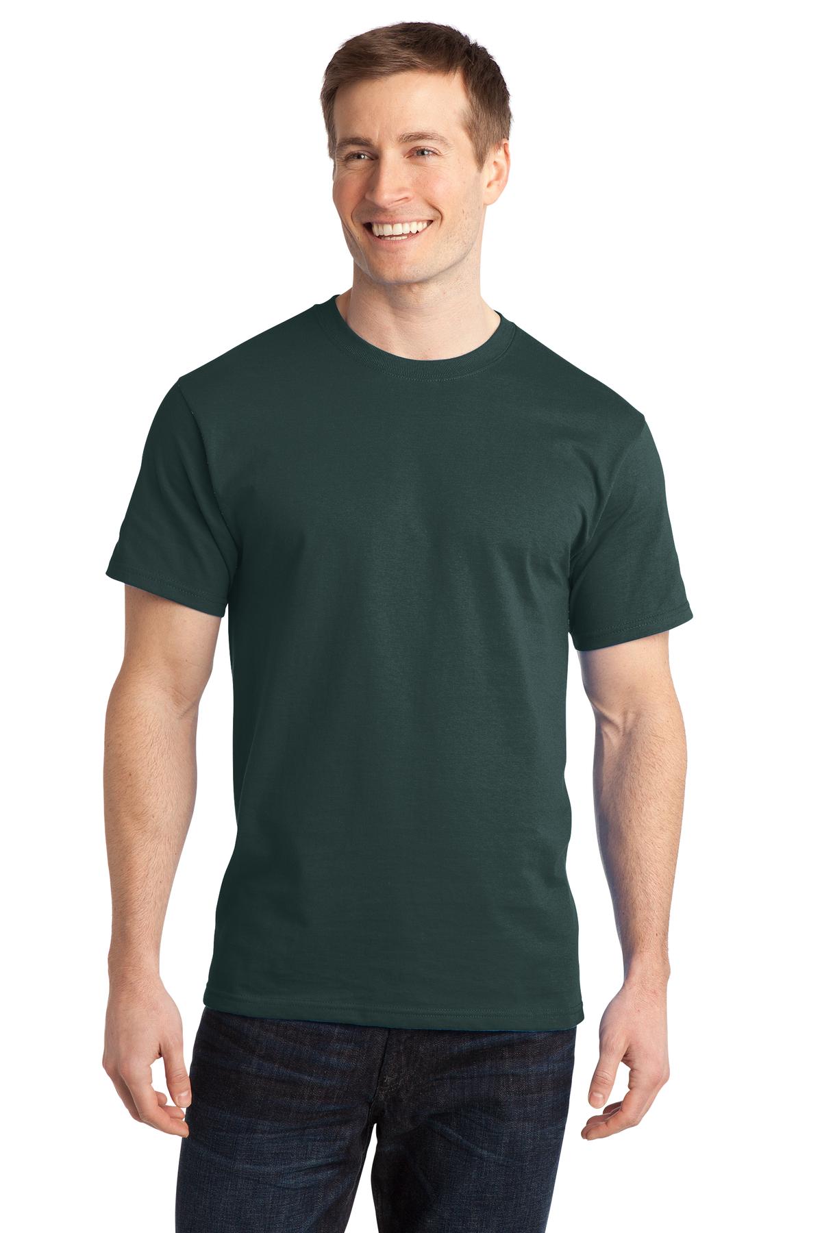 Port & Company PC150 Mens Ring Spun Cotton Tee Top T-Shirt - Pack Of 2 - Picture 8 of 22