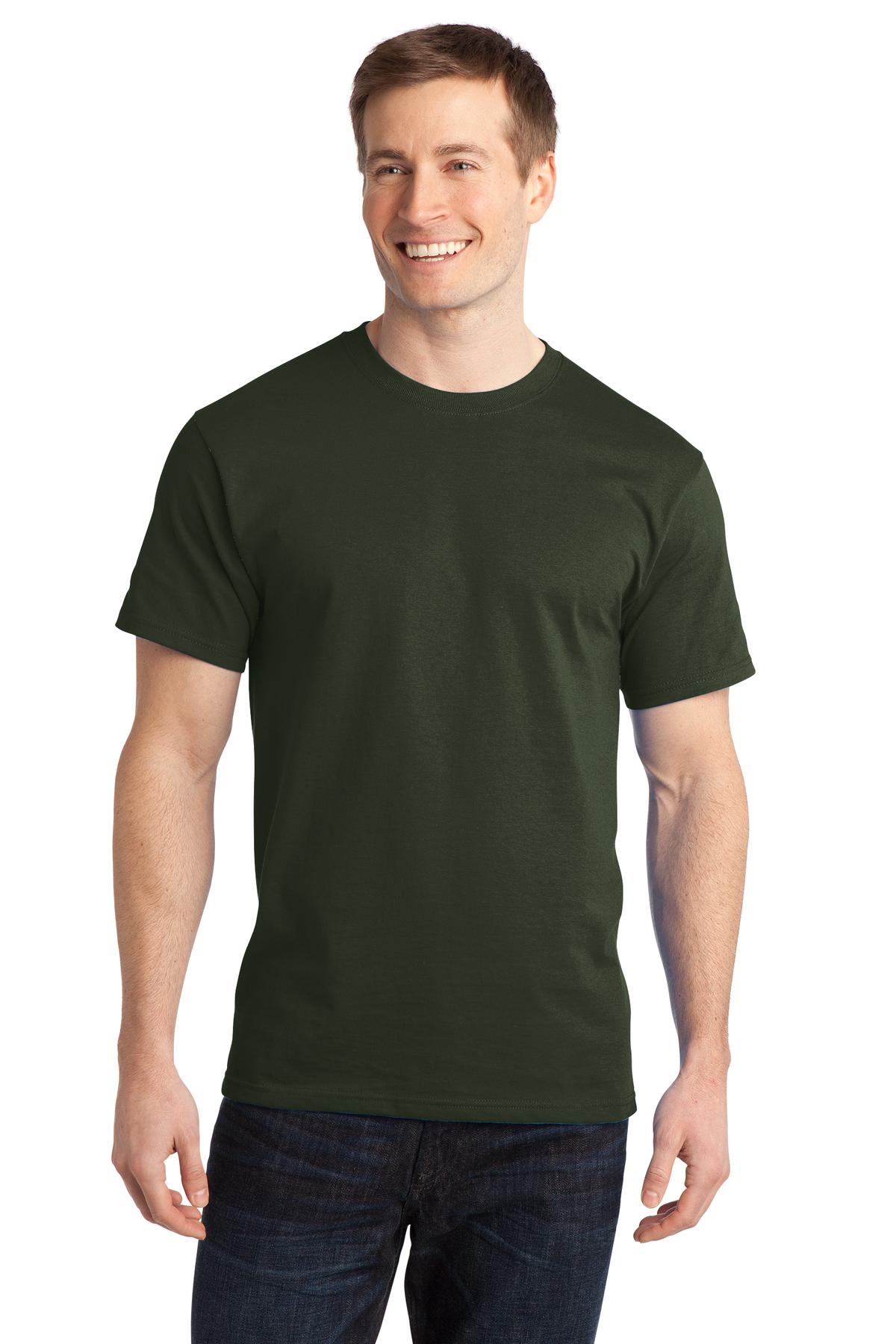 Port & Company PC150 Mens Ring Spun Cotton Tee Top T-Shirt - Pack Of 2 - Picture 13 of 22