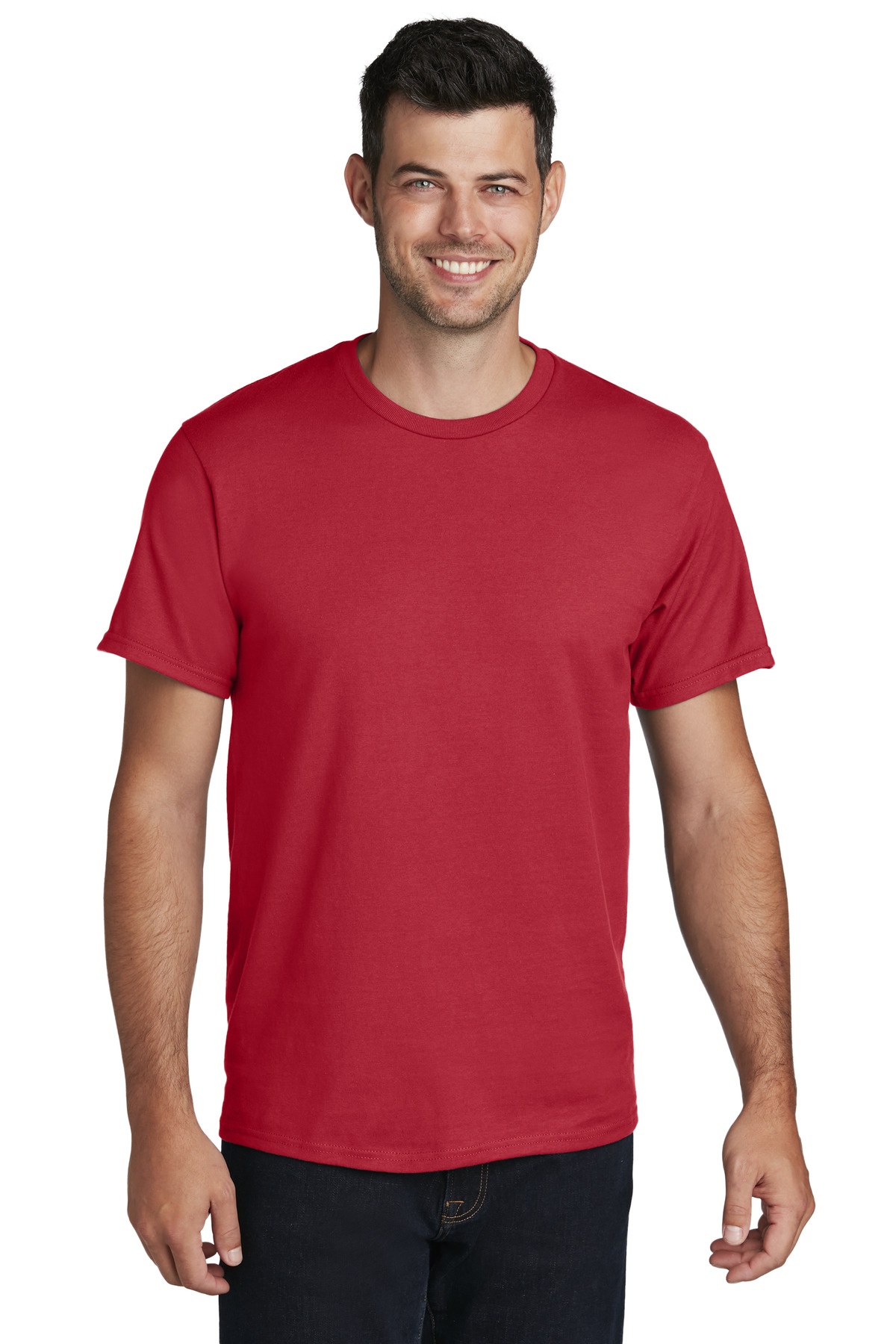 Port & Company PC150 Mens Ring Spun Cotton Tee Top T-Shirt - Pack Of 2 - Picture 16 of 22
