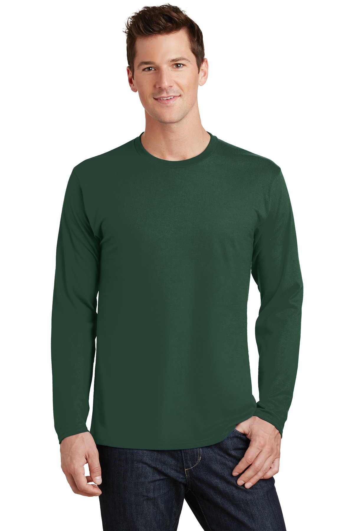 3 Pack Of Port & Company PC450LS Men's Cotton Fan Favorite Tee Top T-Shirt - Picture 11 of 19