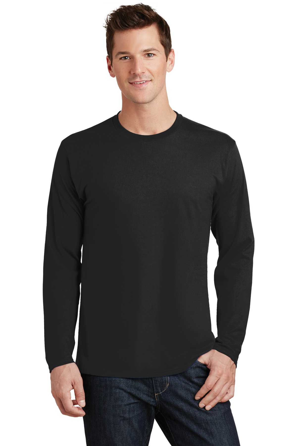 3 Pack Of Port & Company PC450LS Men's Cotton Fan Favorite Tee Top T-Shirt - Picture 12 of 19