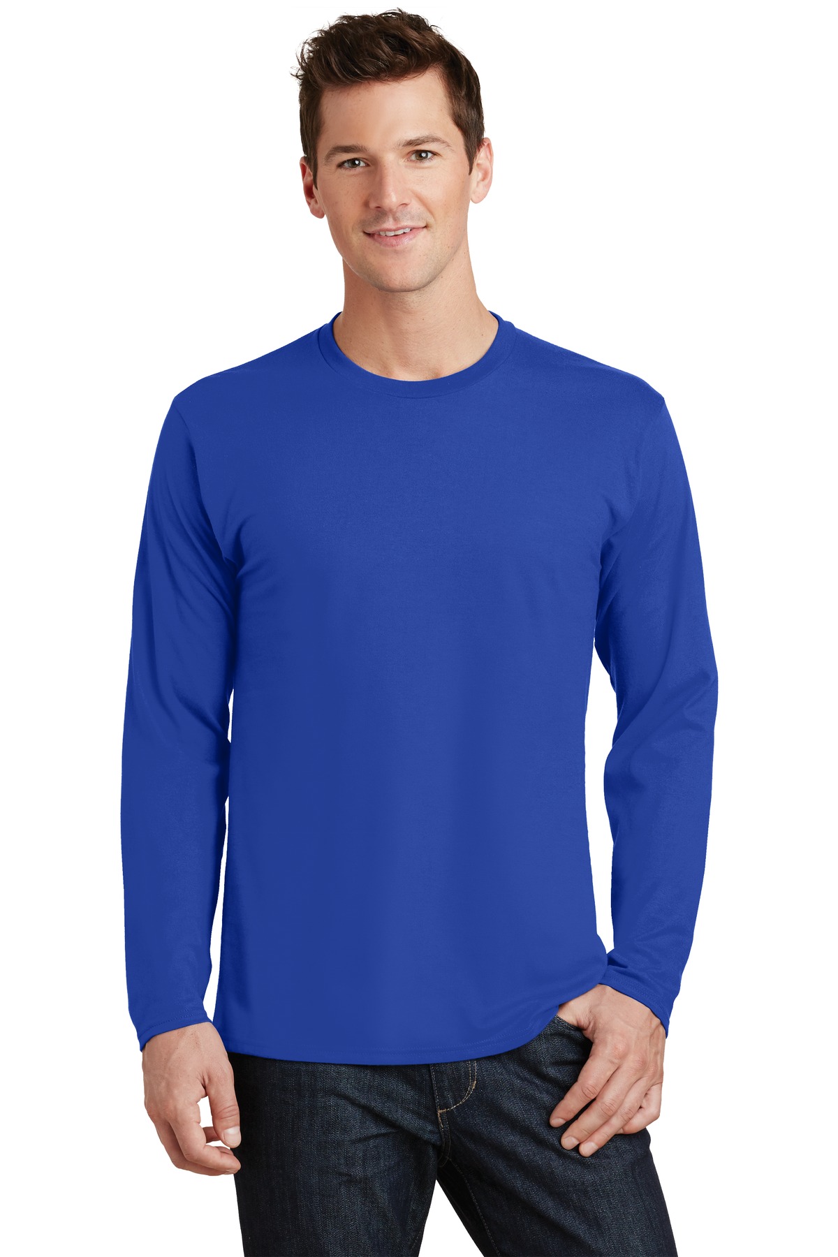 3 Pack Of Port & Company PC450LS Men's Cotton Fan Favorite Tee Top T-Shirt - Picture 18 of 19