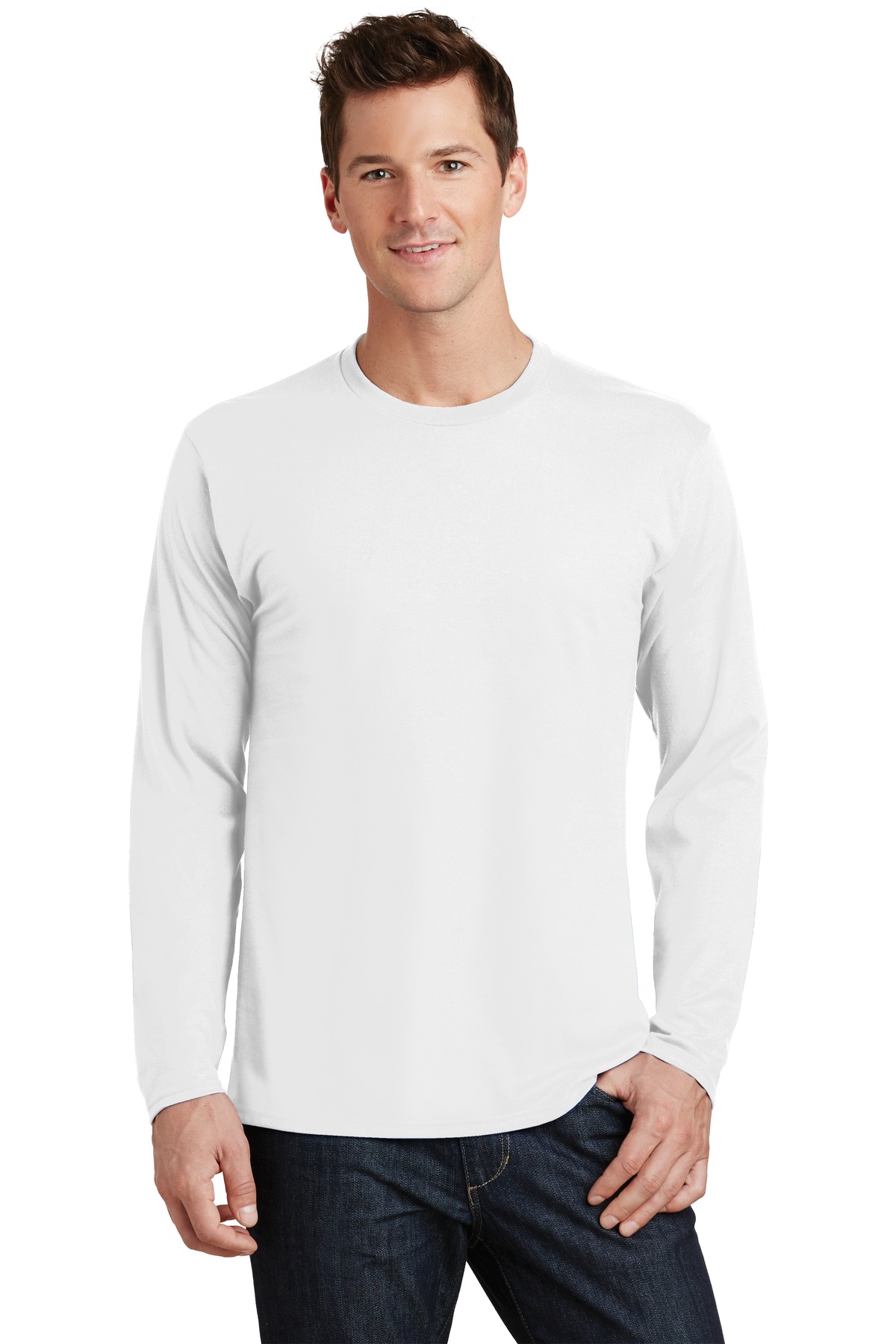 3 Pack Of Port & Company PC450LS Men's Cotton Fan Favorite Tee Top T-Shirt - Picture 19 of 19