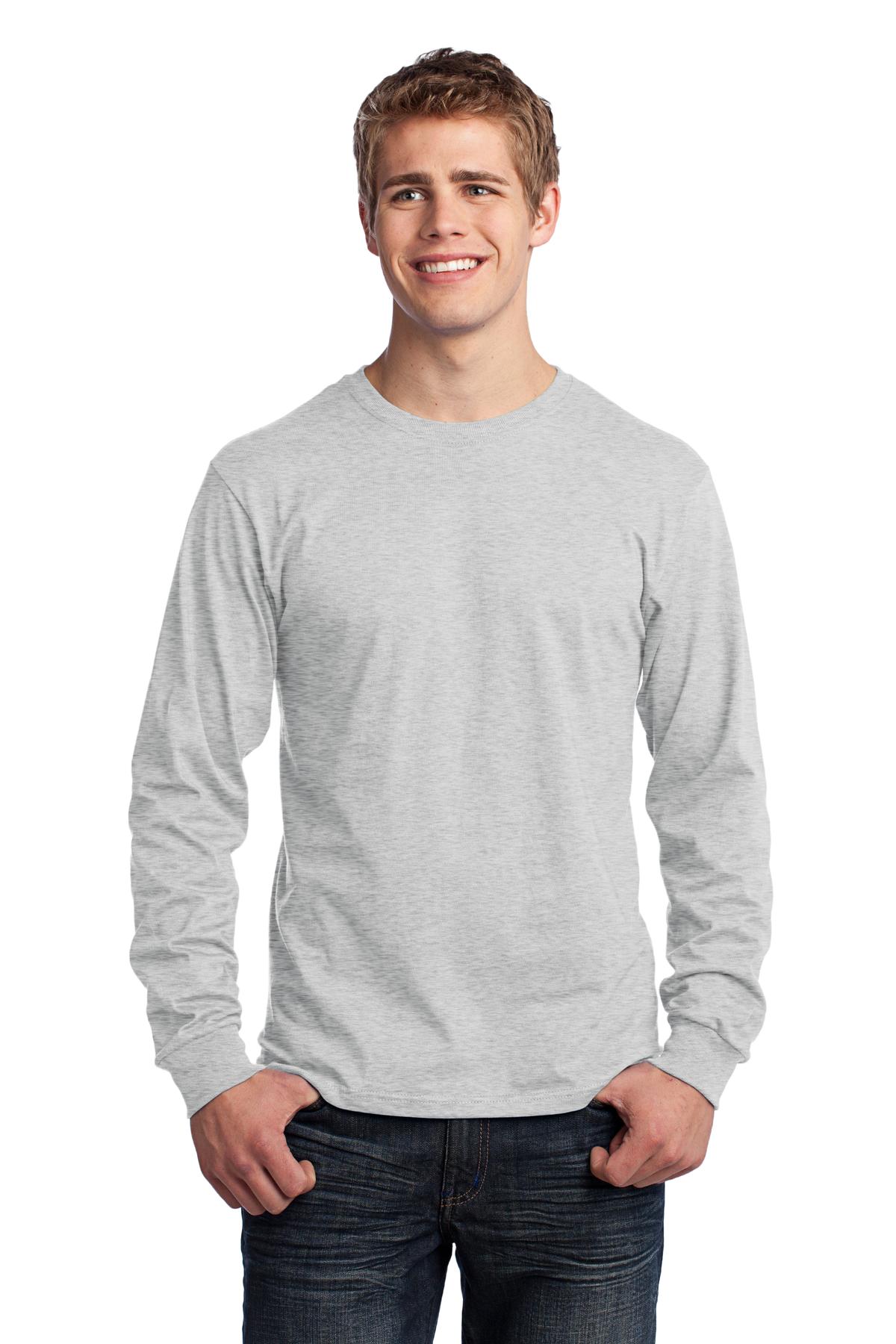 Port & Company PC54LS Men's Core Cotton Tee Comfort Blend T-Shirt - Pack Of 2 - Picture 3 of 25