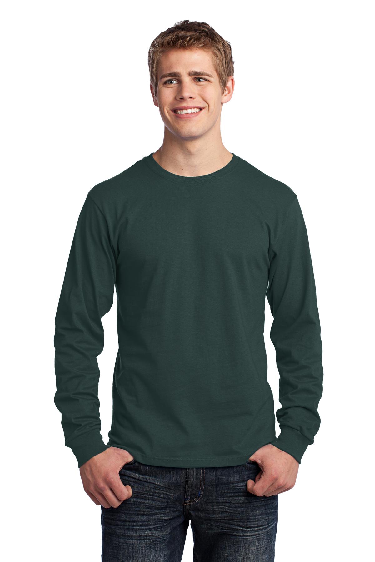 Port & Company PC54LS Men's Core Cotton Tee Comfort Blend T-Shirt - Pack Of 2 - Picture 7 of 25
