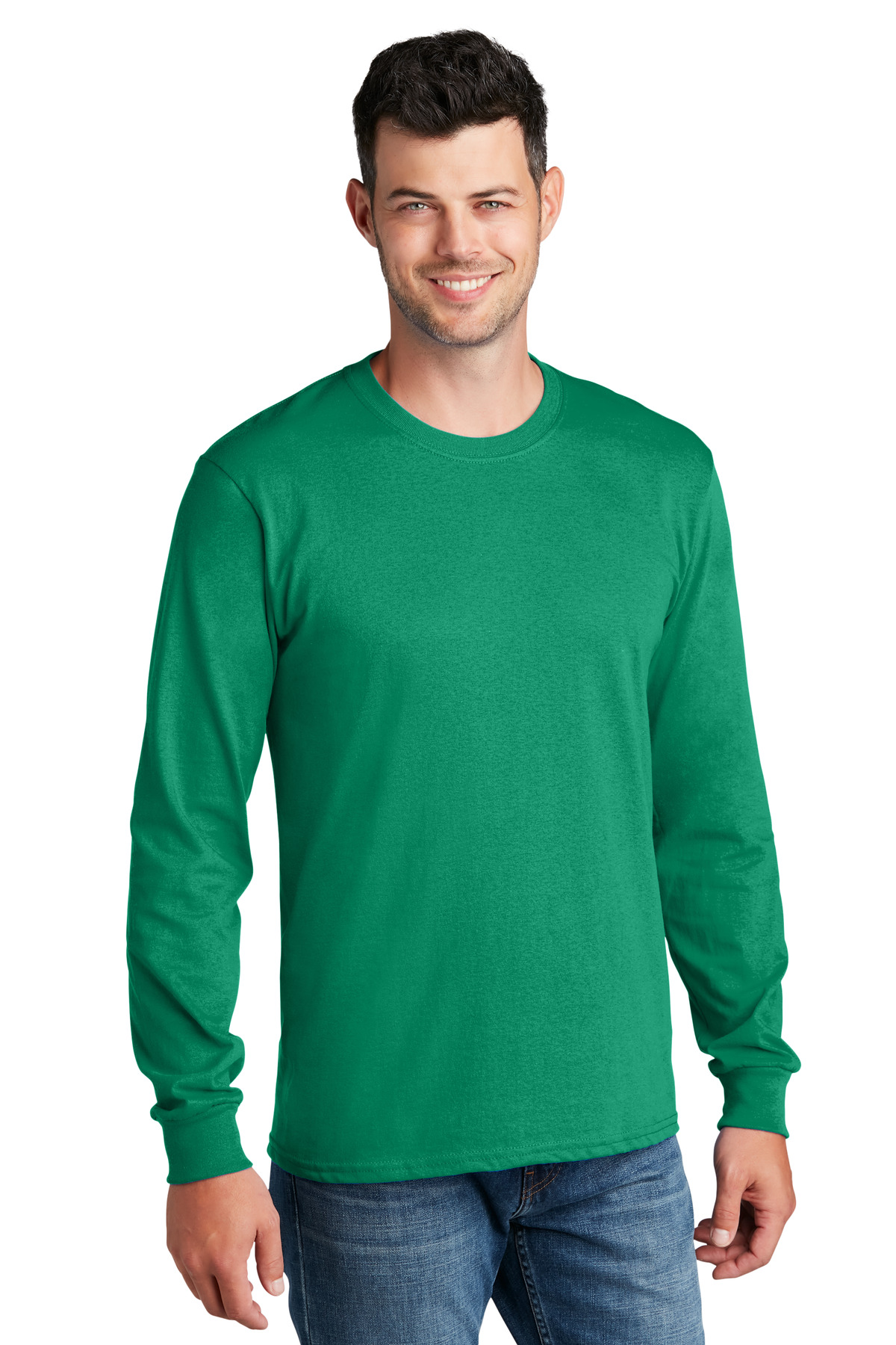 Port & Company PC54LS Men's Core Cotton Tee Comfort Blend T-Shirt - Pack Of 2 - Picture 12 of 25