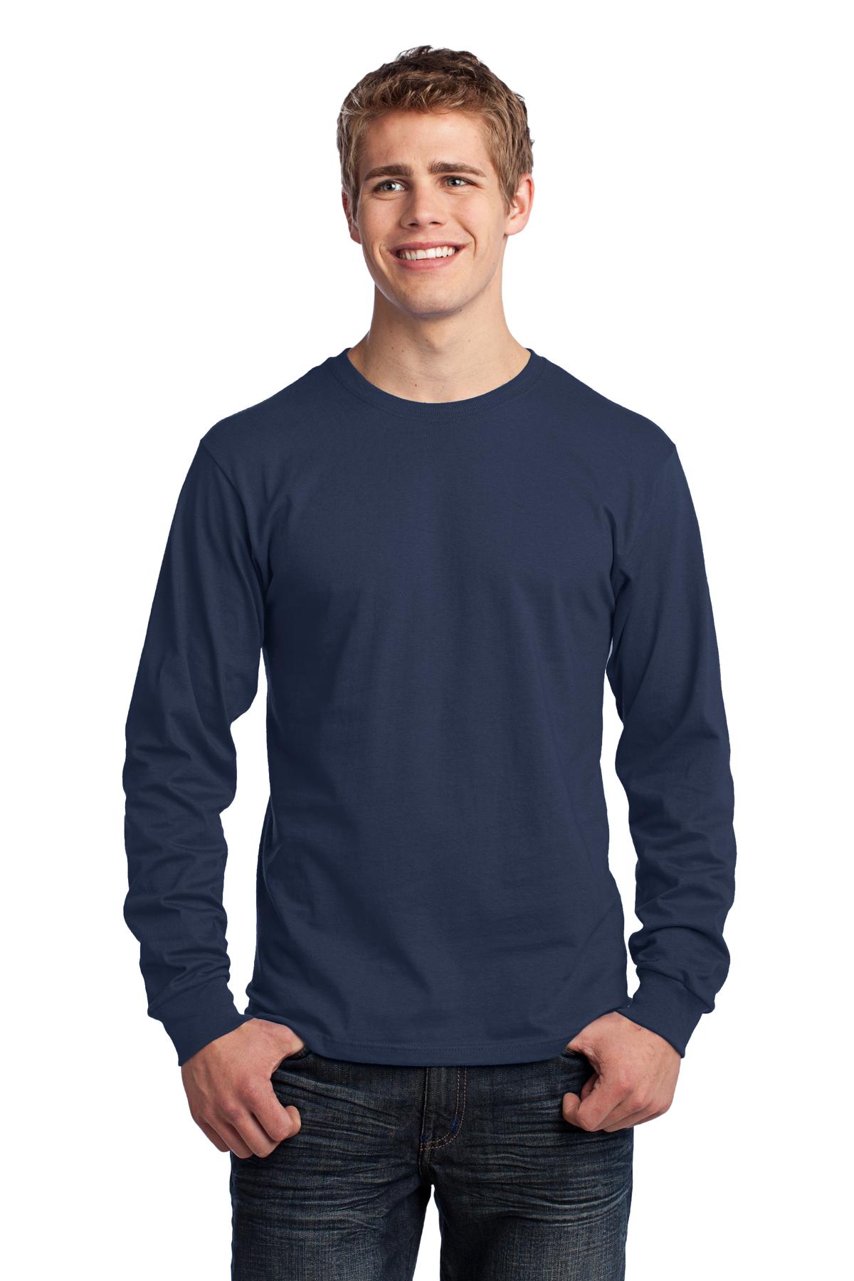 Port & Company PC54LS Men's Core Cotton Tee Comfort Blend T-Shirt - Pack Of 2 - Picture 15 of 25