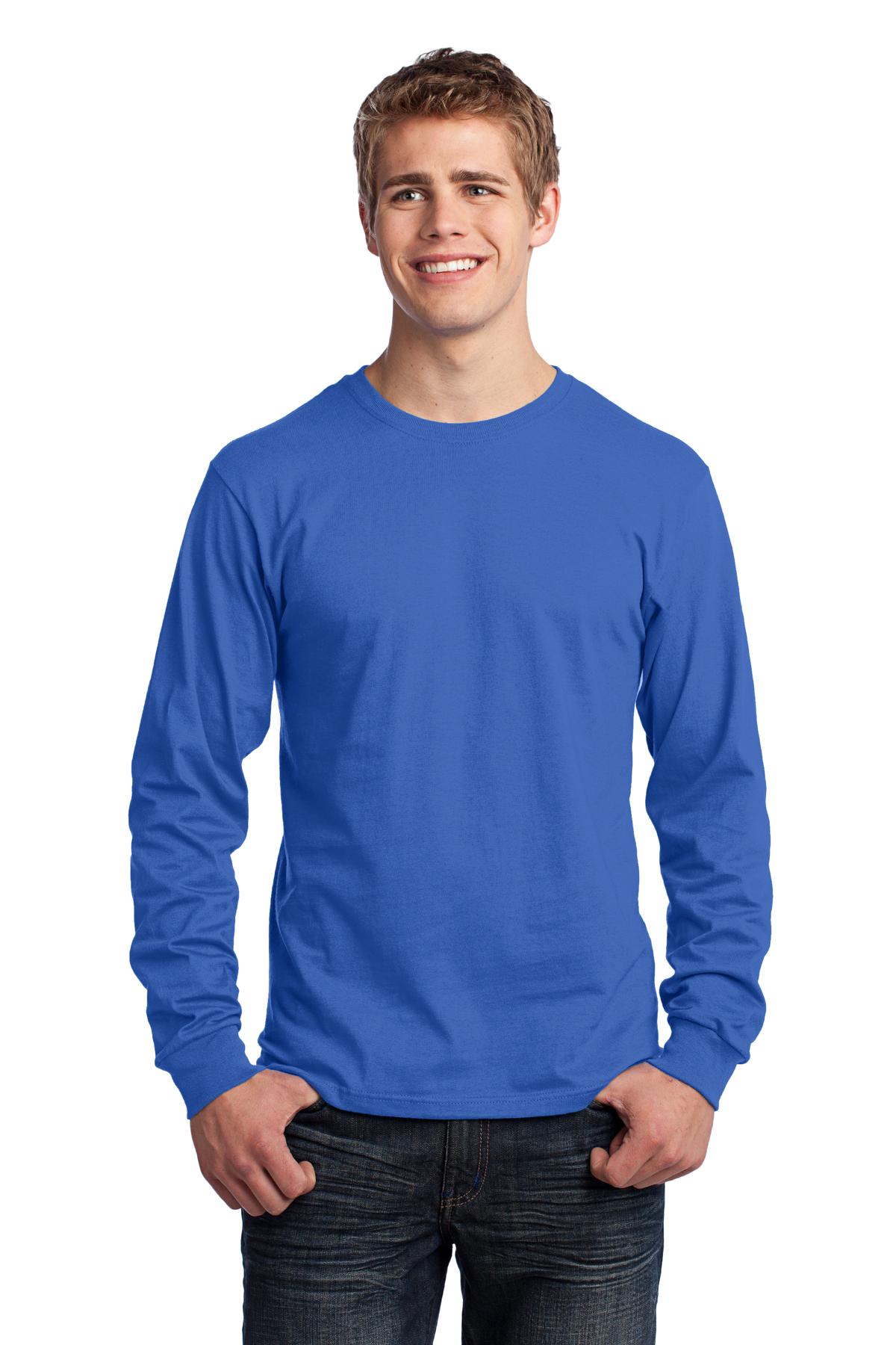 Port & Company PC54LS Men's Core Cotton Tee Comfort Blend T-Shirt - Pack Of 2 - Picture 19 of 25