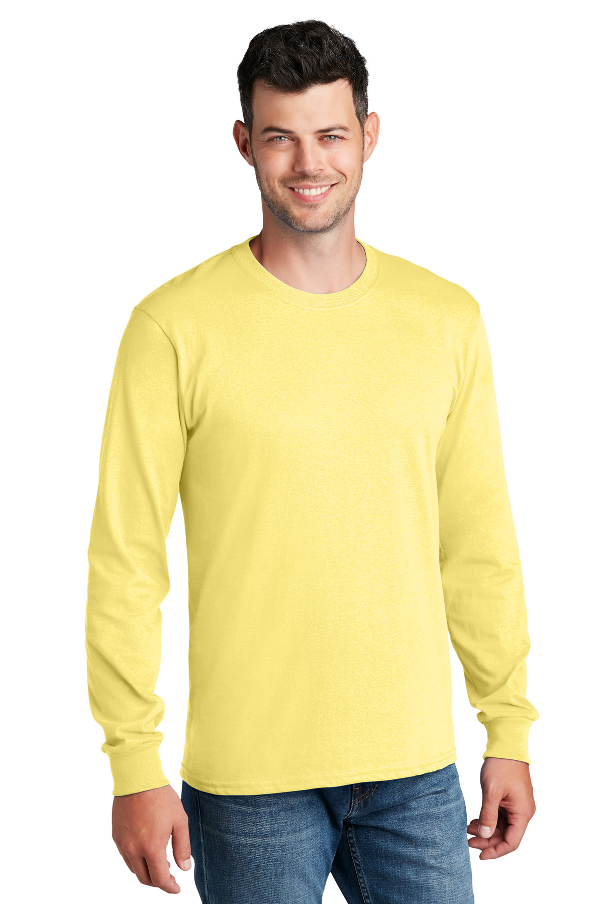 Port & Company PC54LS Men's Core Cotton Tee Comfort Blend T-Shirt - Pack Of 2 - Picture 25 of 25
