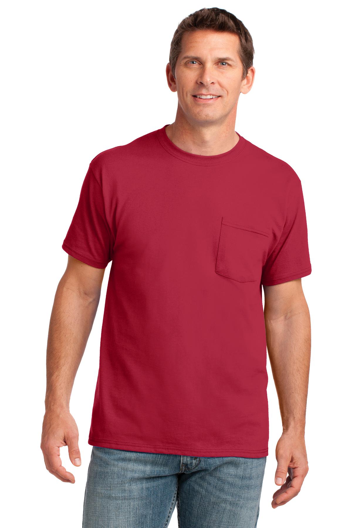 3 Pack Of Port & Company PC54P Men's Cotton Pocket Soft Comfort T-Shirt - Picture 16 of 20