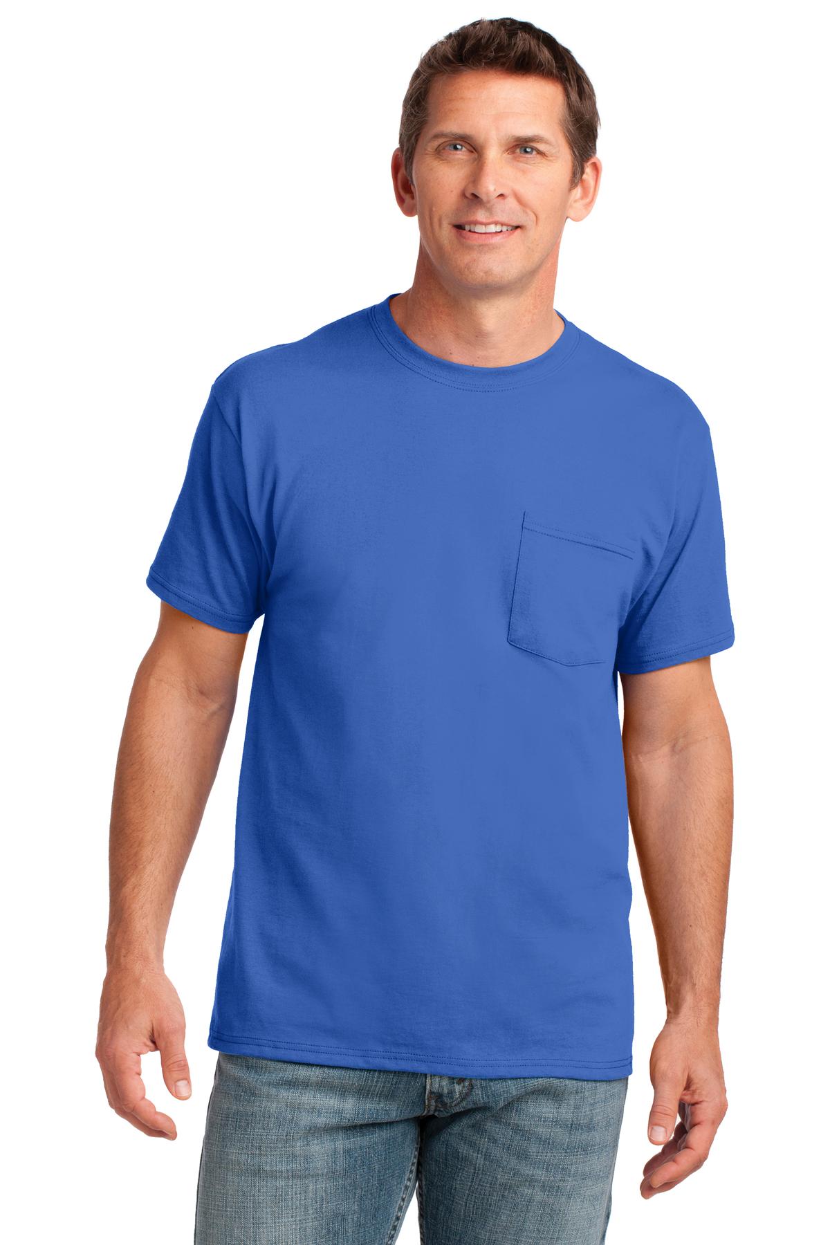 3 Pack Of Port & Company PC54P Men's Cotton Pocket Soft Comfort T-Shirt - Picture 17 of 20