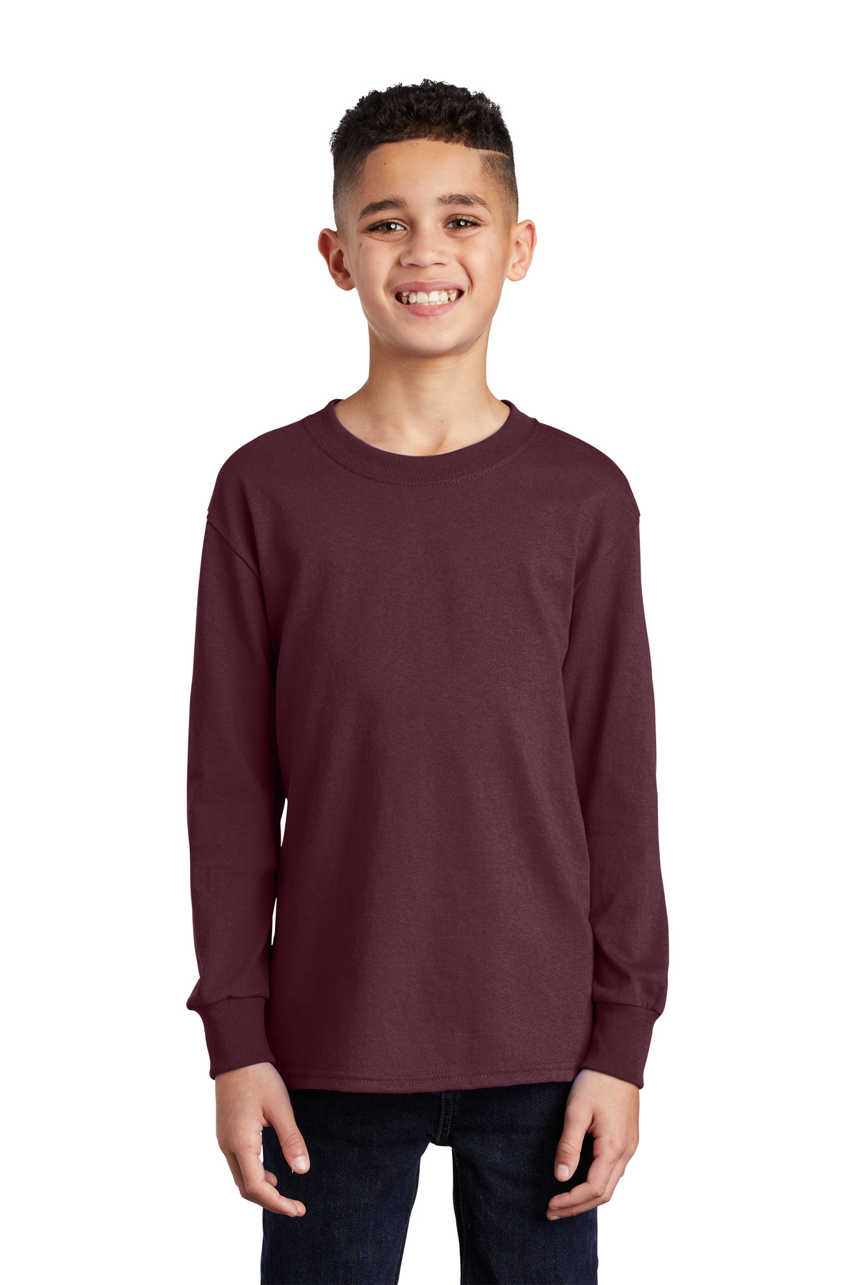 Port & Company PC54YLS Youth Core Cotton Tee Top Comfort T-Shirt - Pack Of 2 - Picture 4 of 20