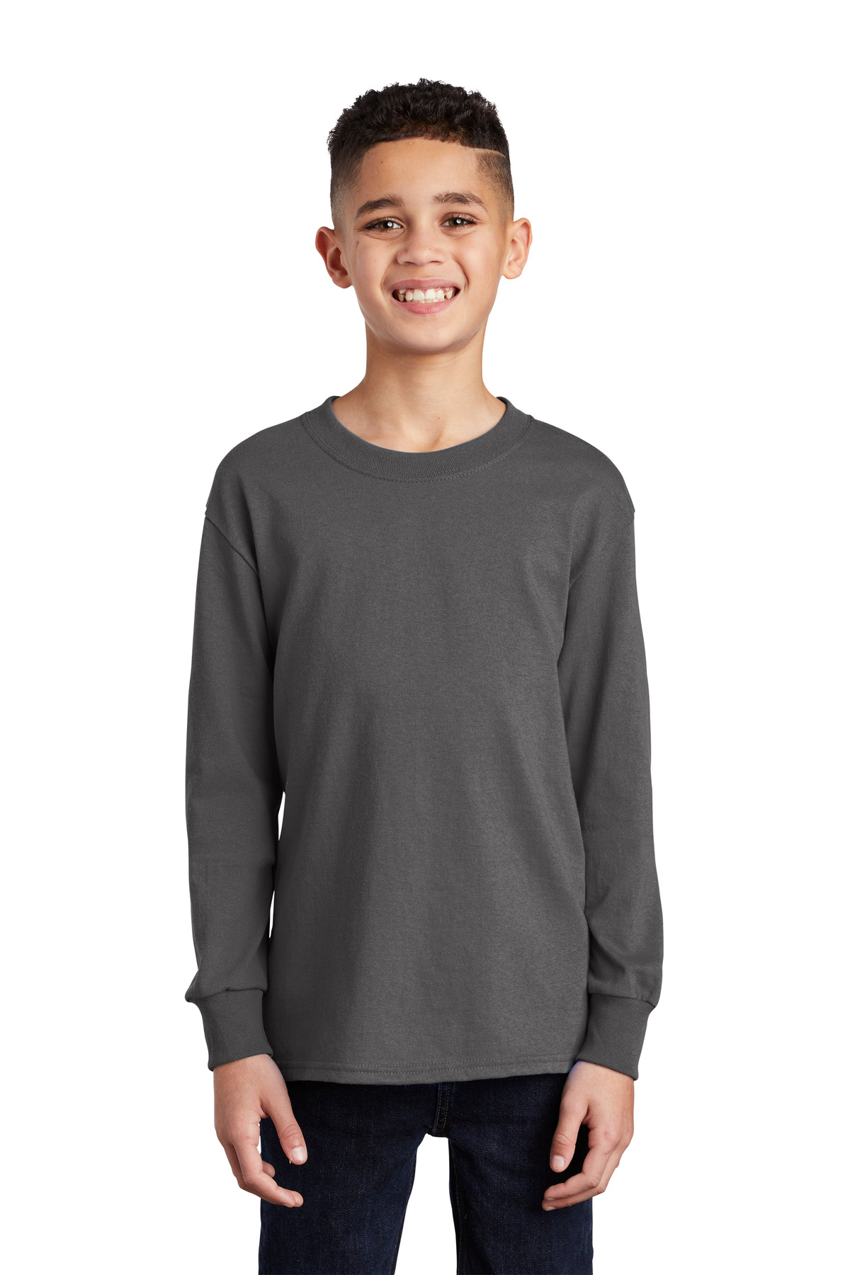 Port & Company PC54YLS Youth Core Cotton Tee Top Comfort T-Shirt - Pack Of 2 - Picture 5 of 20