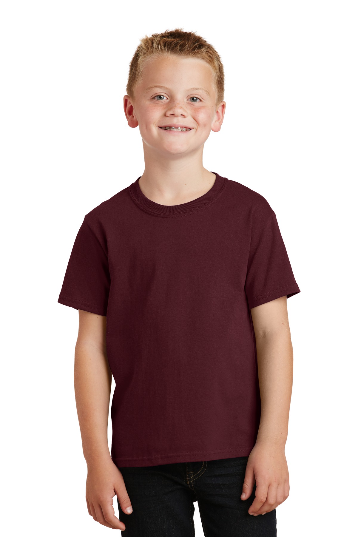 3 Pack Of Port & Company PC54Y Youth Core Cotton Tee Top Comfort Blend TShirt - Picture 5 of 42