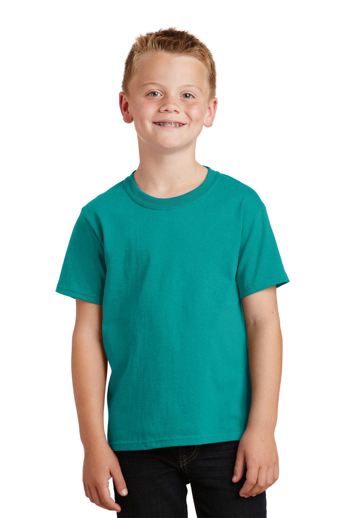 3 Pack Of Port & Company PC54Y Youth Core Cotton Tee Top Comfort Blend TShirt - Picture 6 of 42