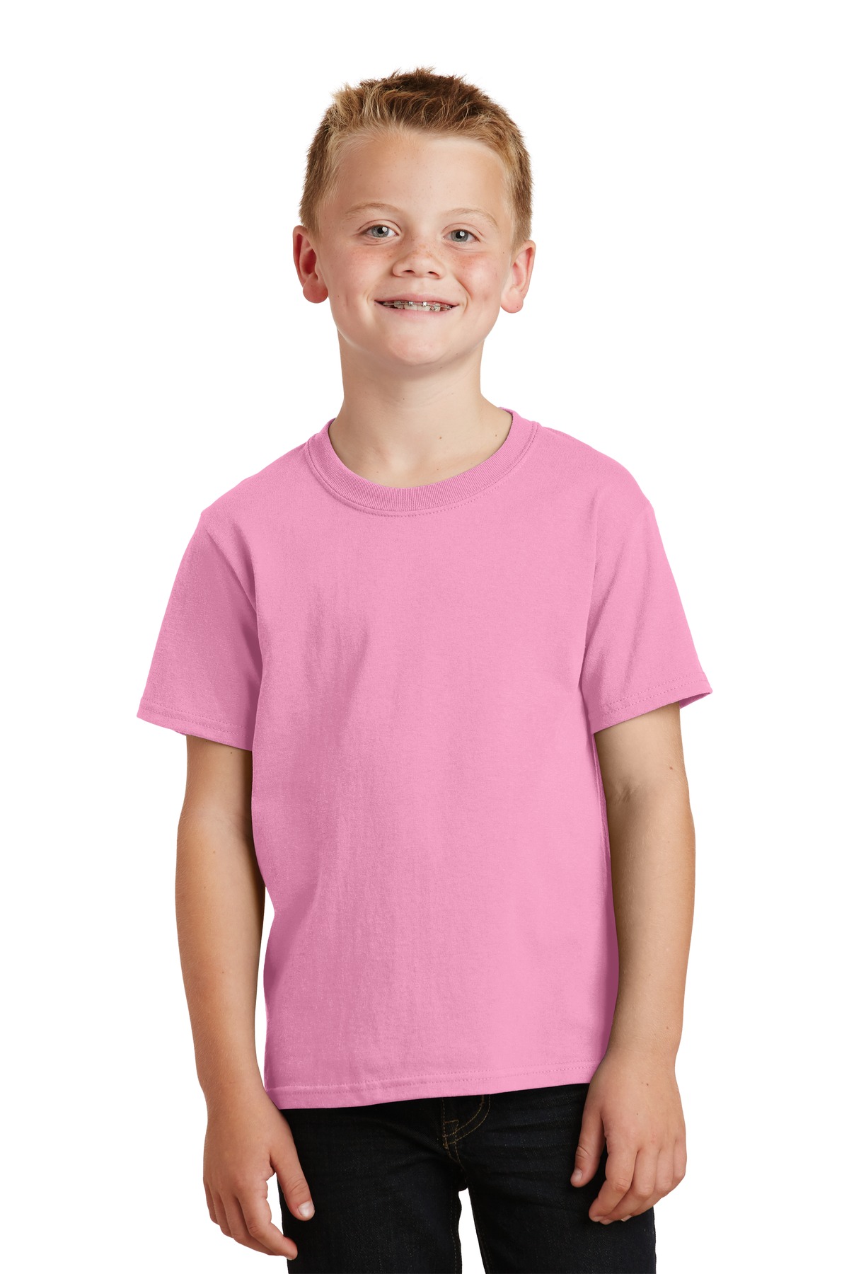 3 Pack Of Port & Company PC54Y Youth Core Cotton Tee Top Comfort Blend TShirt - Picture 7 of 42