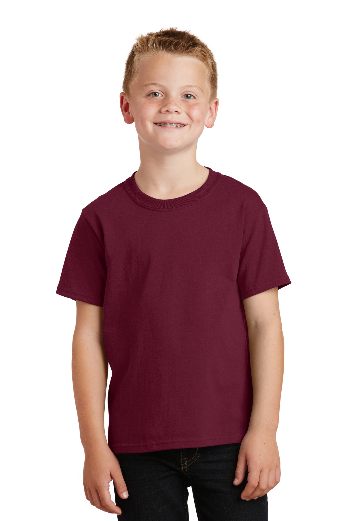3 Pack Of Port & Company PC54Y Youth Core Cotton Tee Top Comfort Blend TShirt - Picture 8 of 42