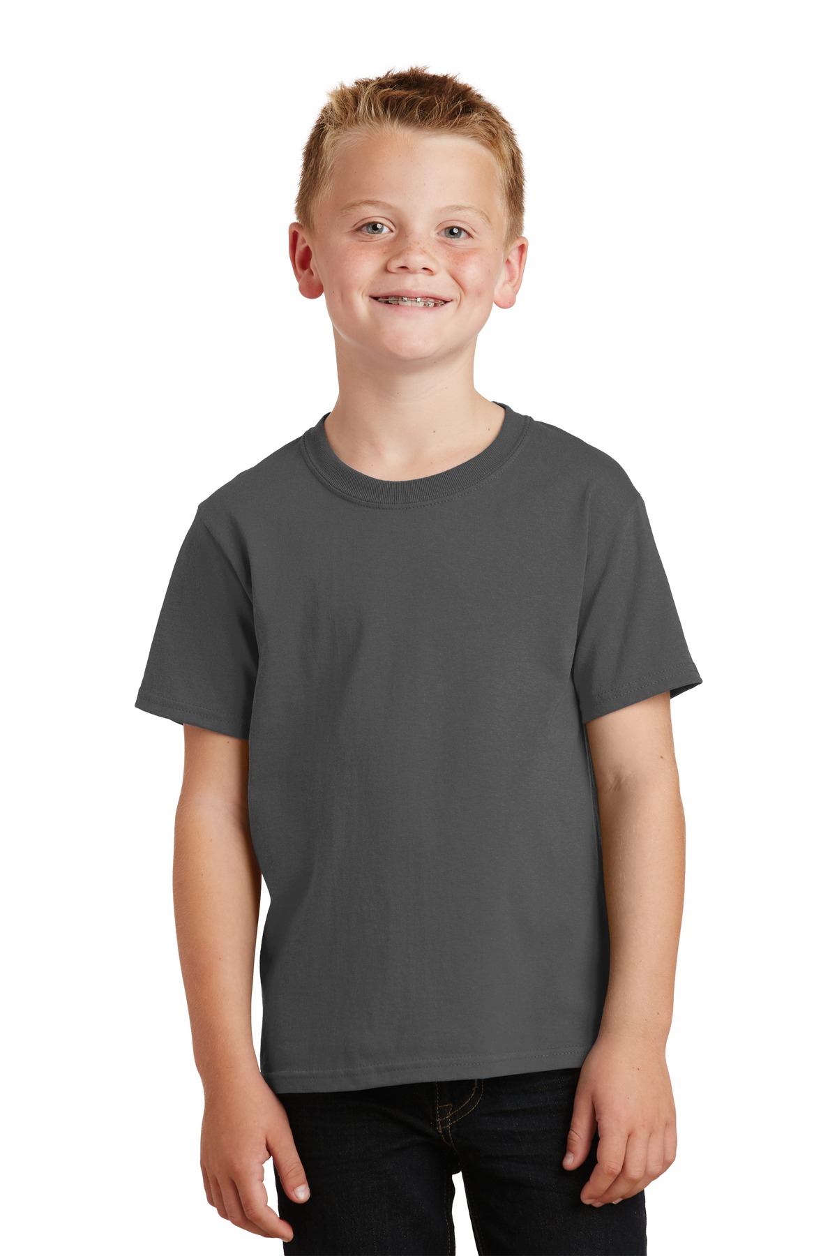 3 Pack Of Port & Company PC54Y Youth Core Cotton Tee Top Comfort Blend TShirt - Picture 9 of 42