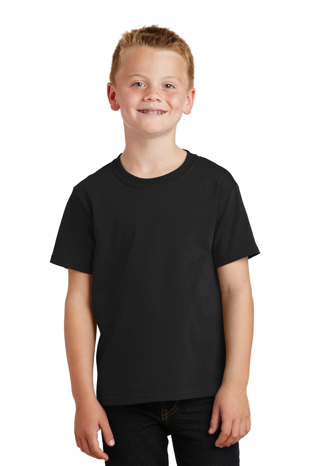 3 Pack Of Port & Company PC54Y Youth Core Cotton Tee Top Comfort Blend TShirt - Picture 20 of 42
