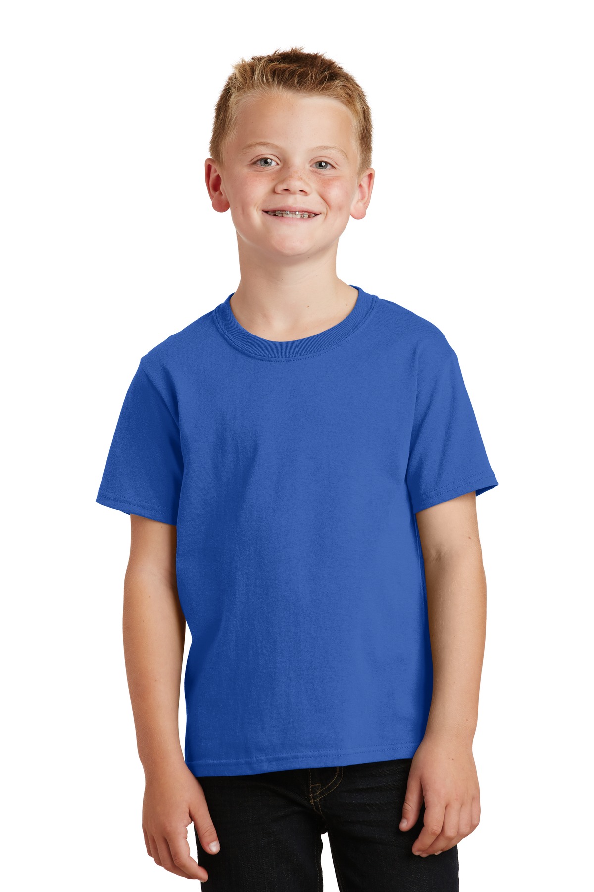 3 Pack Of Port & Company PC54Y Youth Core Cotton Tee Top Comfort Blend TShirt - Picture 34 of 42