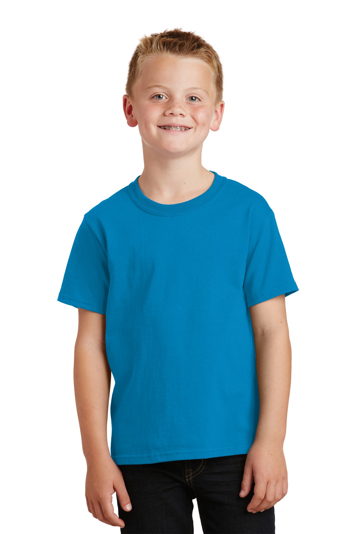 3 Pack Of Port & Company PC54Y Youth Core Cotton Tee Top Comfort Blend TShirt - Picture 37 of 42