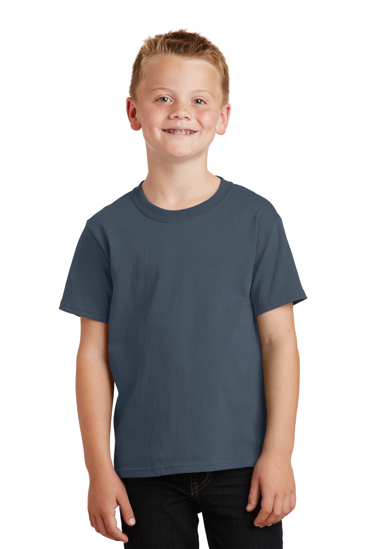 3 Pack Of Port & Company PC54Y Youth Core Cotton Tee Top Comfort Blend TShirt - Picture 38 of 42