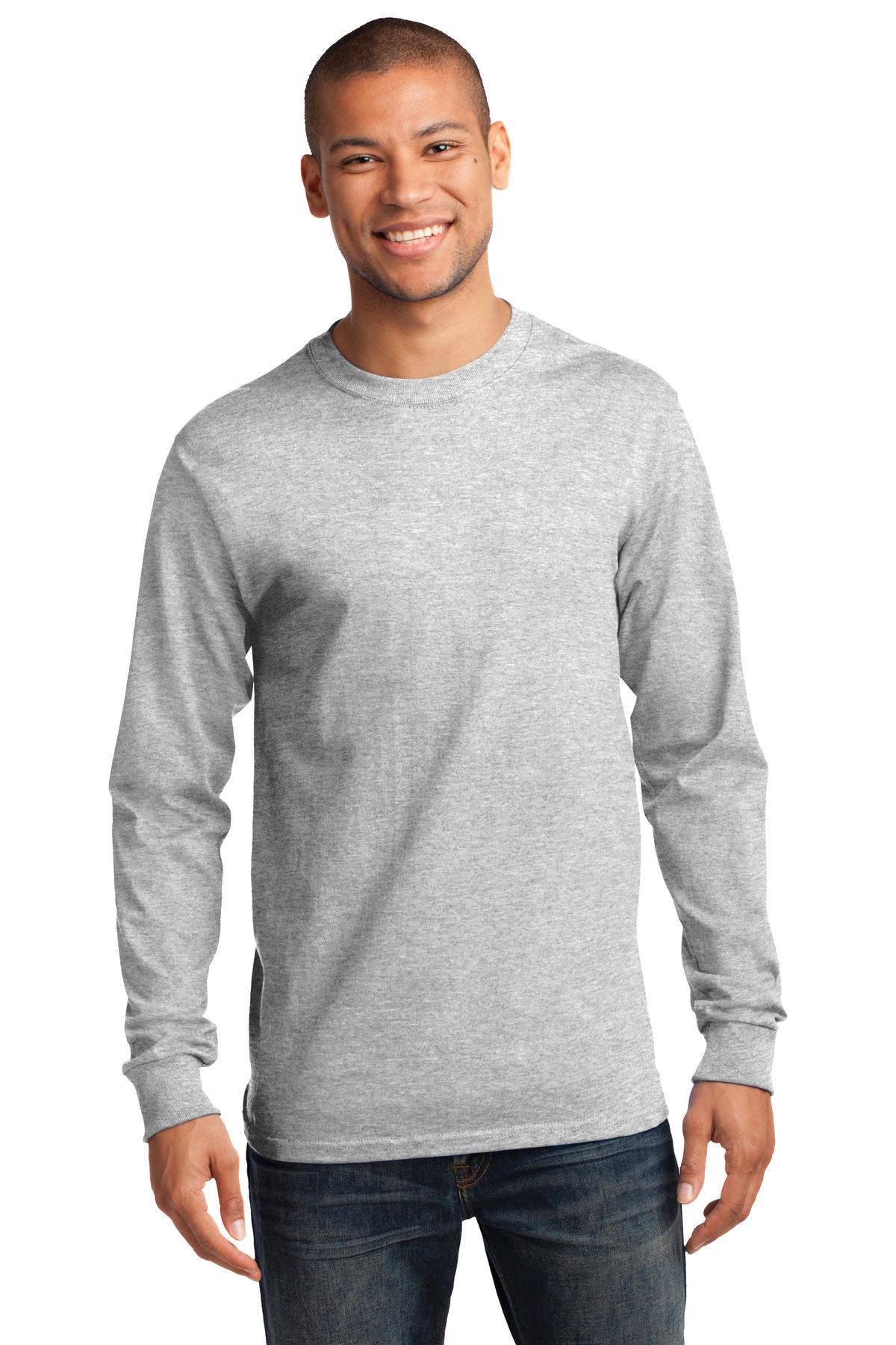 3 Pack Of Port & Company PC61LST Men's Cotton Tall Essential Tee Top T-Shirt - Picture 3 of 27
