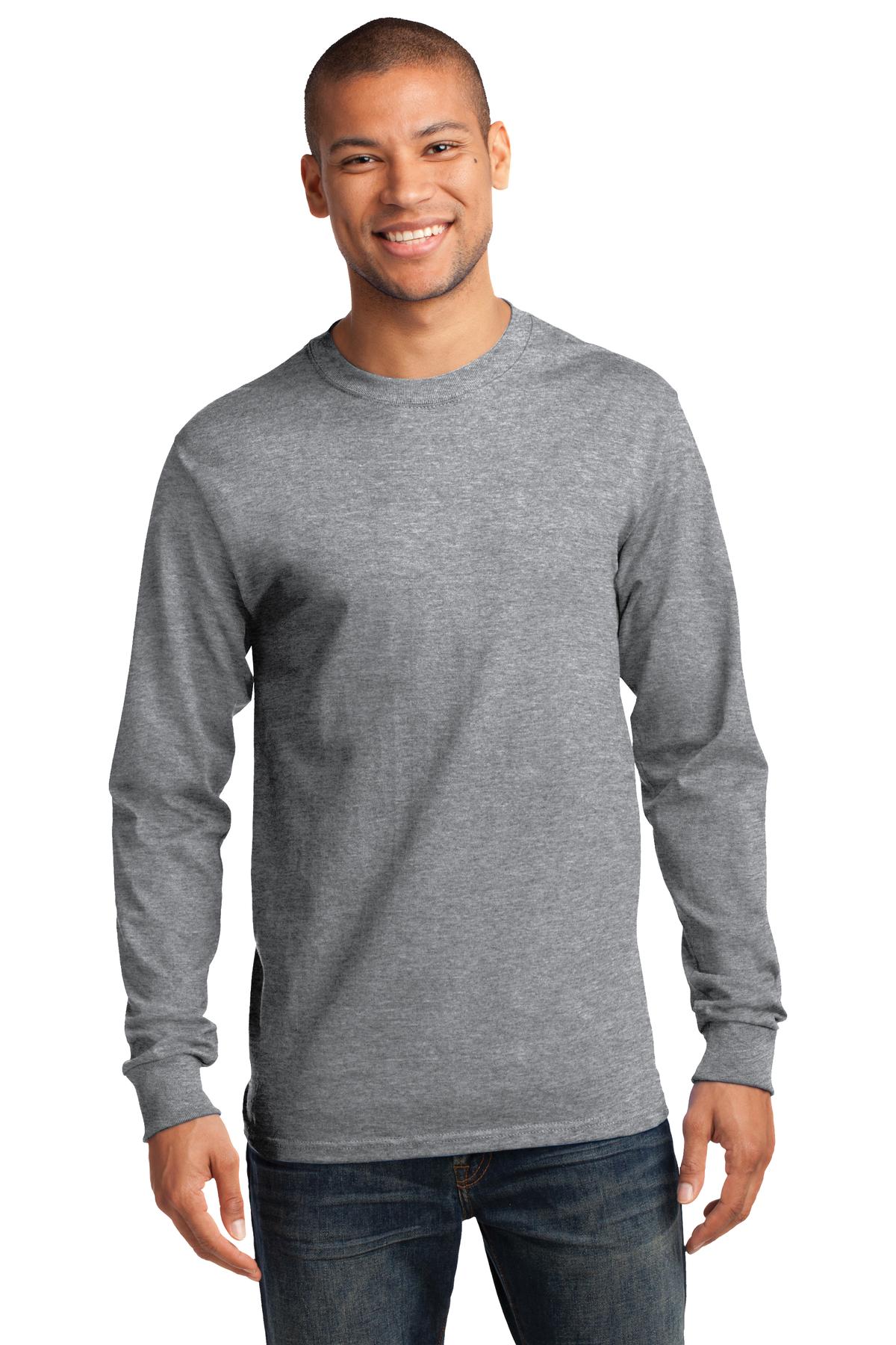 3 Pack Of Port & Company PC61LST Men's Cotton Tall Essential Tee Top T-Shirt - Picture 4 of 27