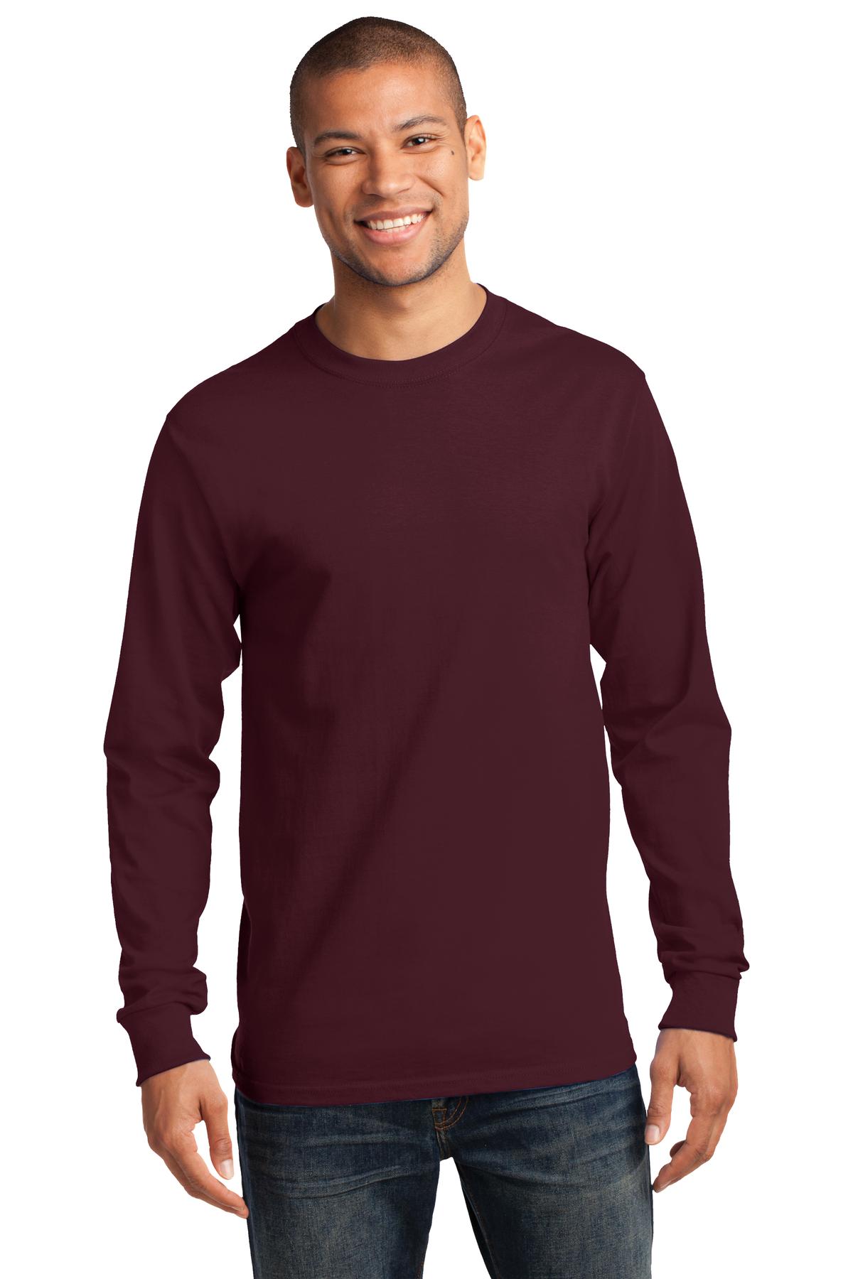 3 Pack Of Port & Company PC61LST Men's Cotton Tall Essential Tee Top T-Shirt - Picture 5 of 27