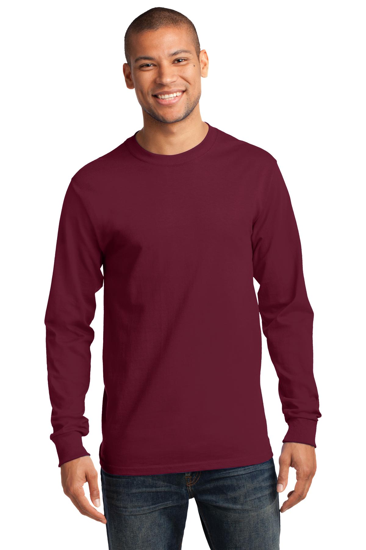 3 Pack Of Port & Company PC61LST Men's Cotton Tall Essential Tee Top T-Shirt - Picture 6 of 27
