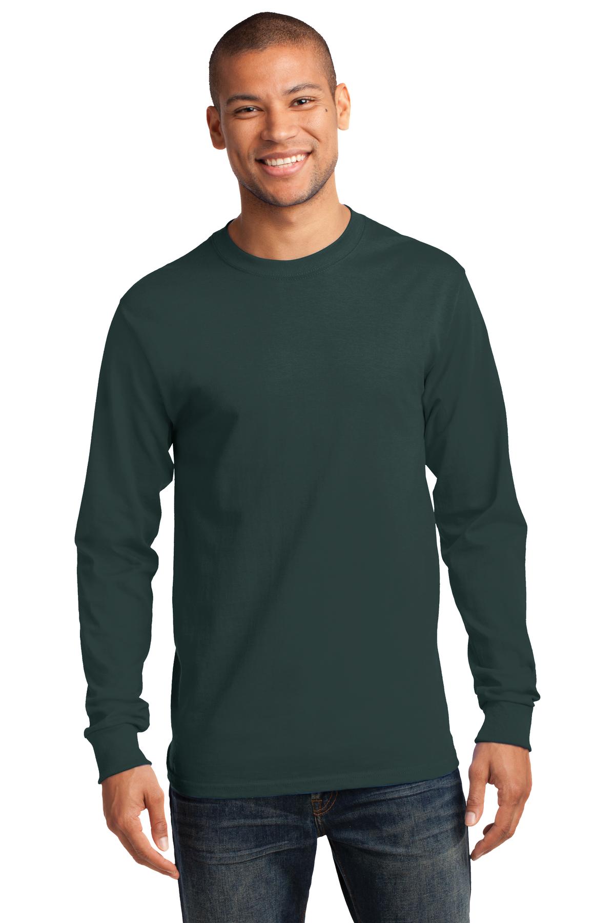 3 Pack Of Port & Company PC61LST Men's Cotton Tall Essential Tee Top T-Shirt - Picture 9 of 27