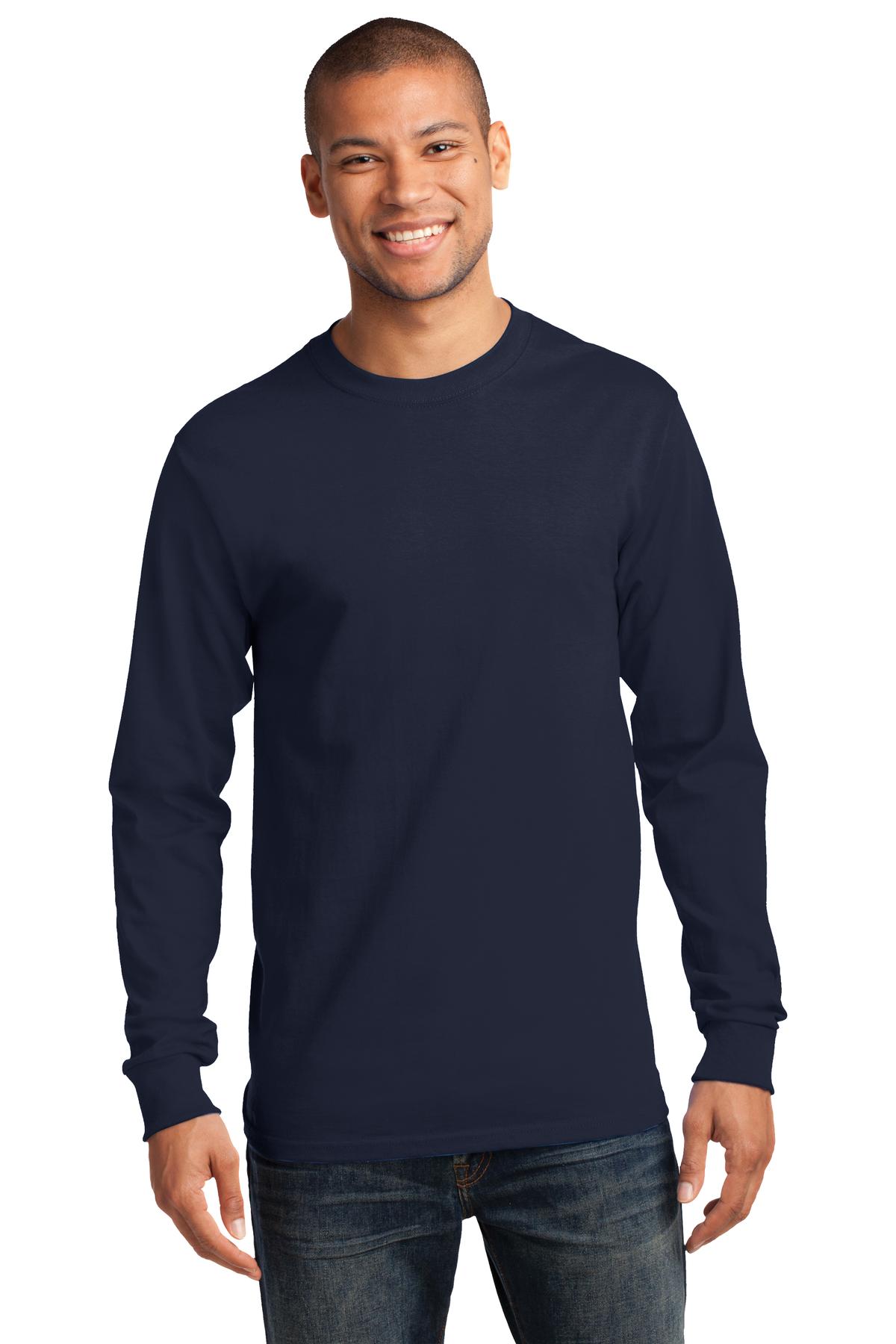 3 Pack Of Port & Company PC61LST Men's Cotton Tall Essential Tee Top T-Shirt - Picture 10 of 27