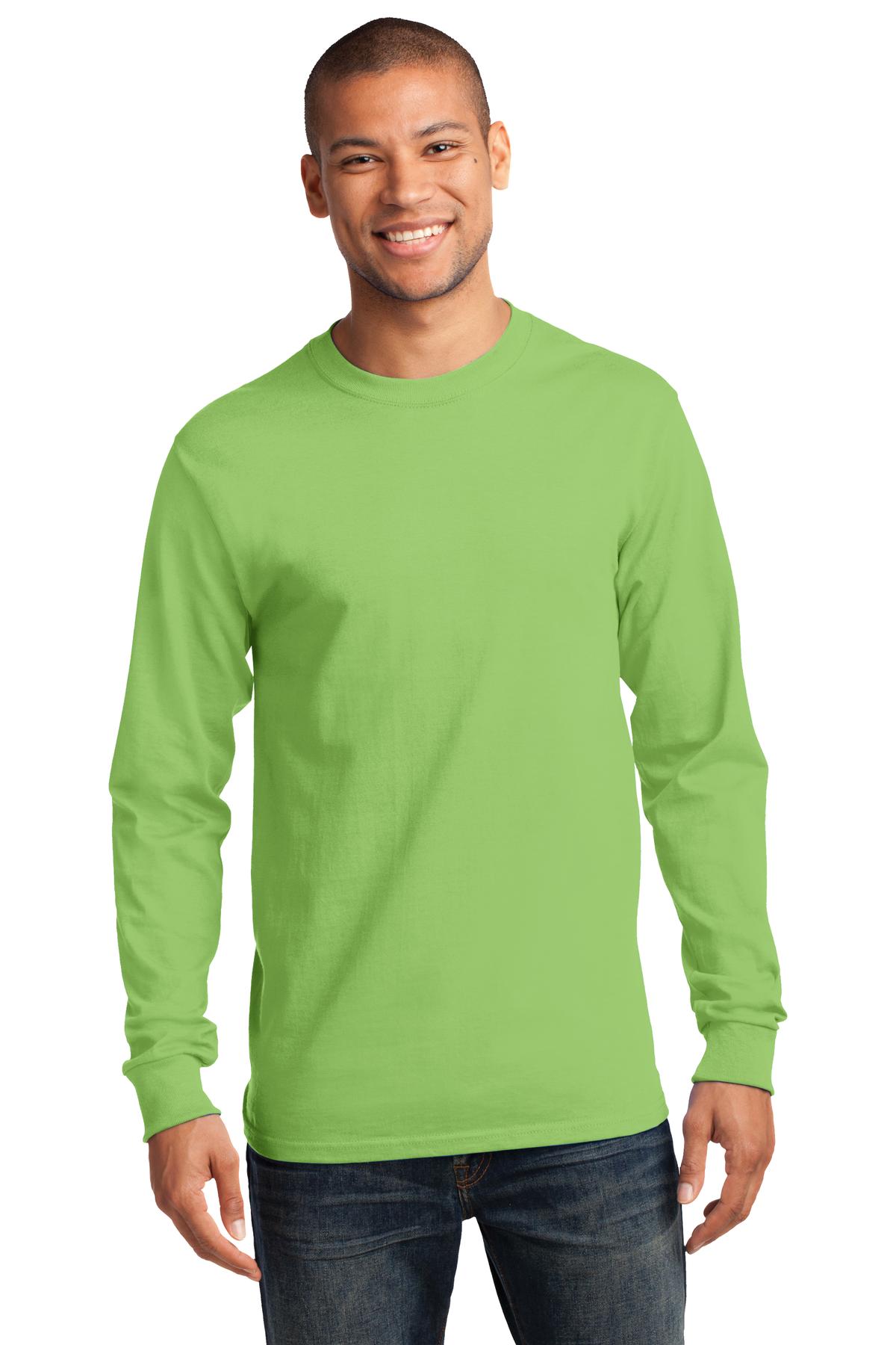 3 Pack Of Port & Company PC61LST Men's Cotton Tall Essential Tee Top T-Shirt - Picture 15 of 27
