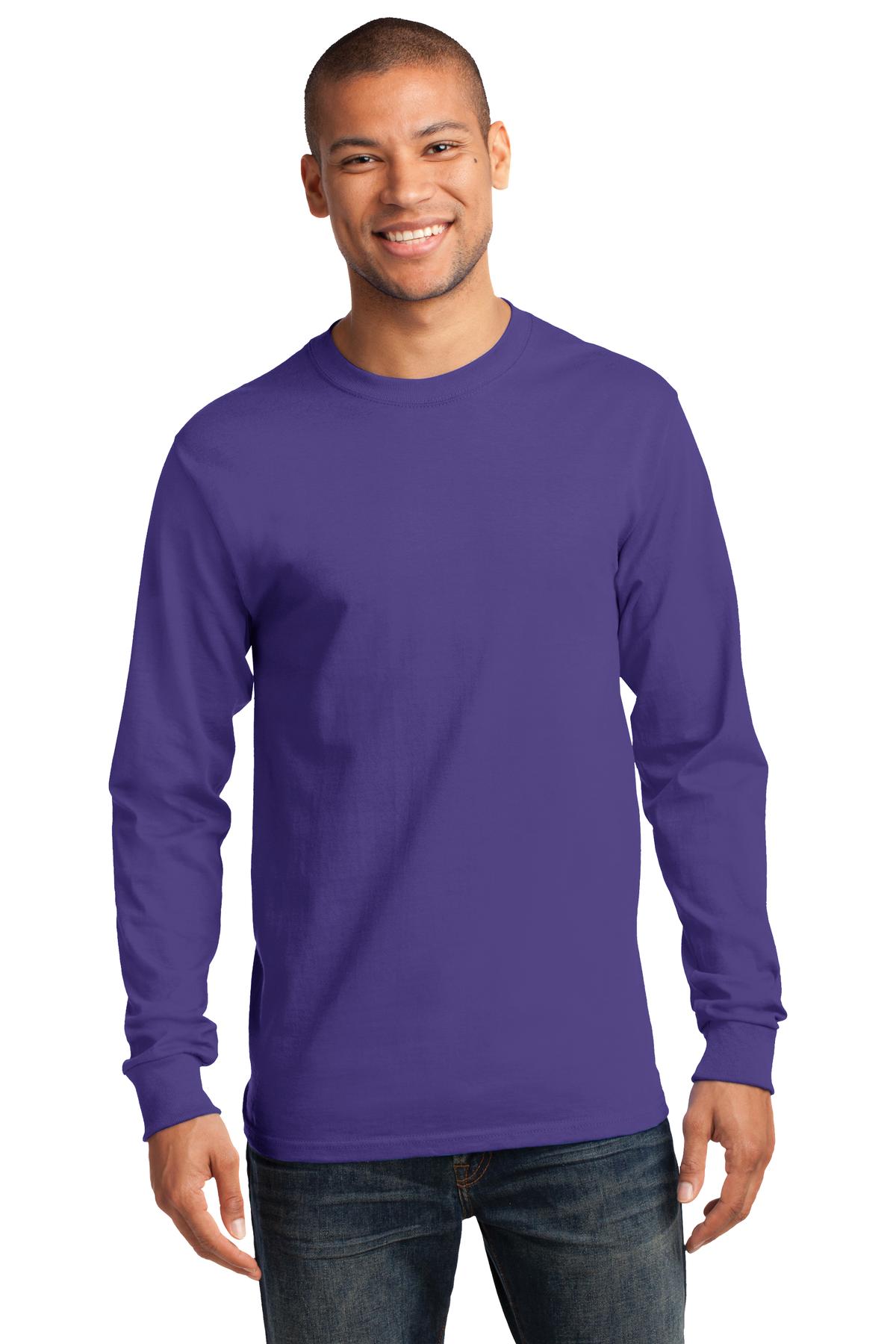 3 Pack Of Port & Company PC61LST Men's Cotton Tall Essential Tee Top T-Shirt - Picture 19 of 27