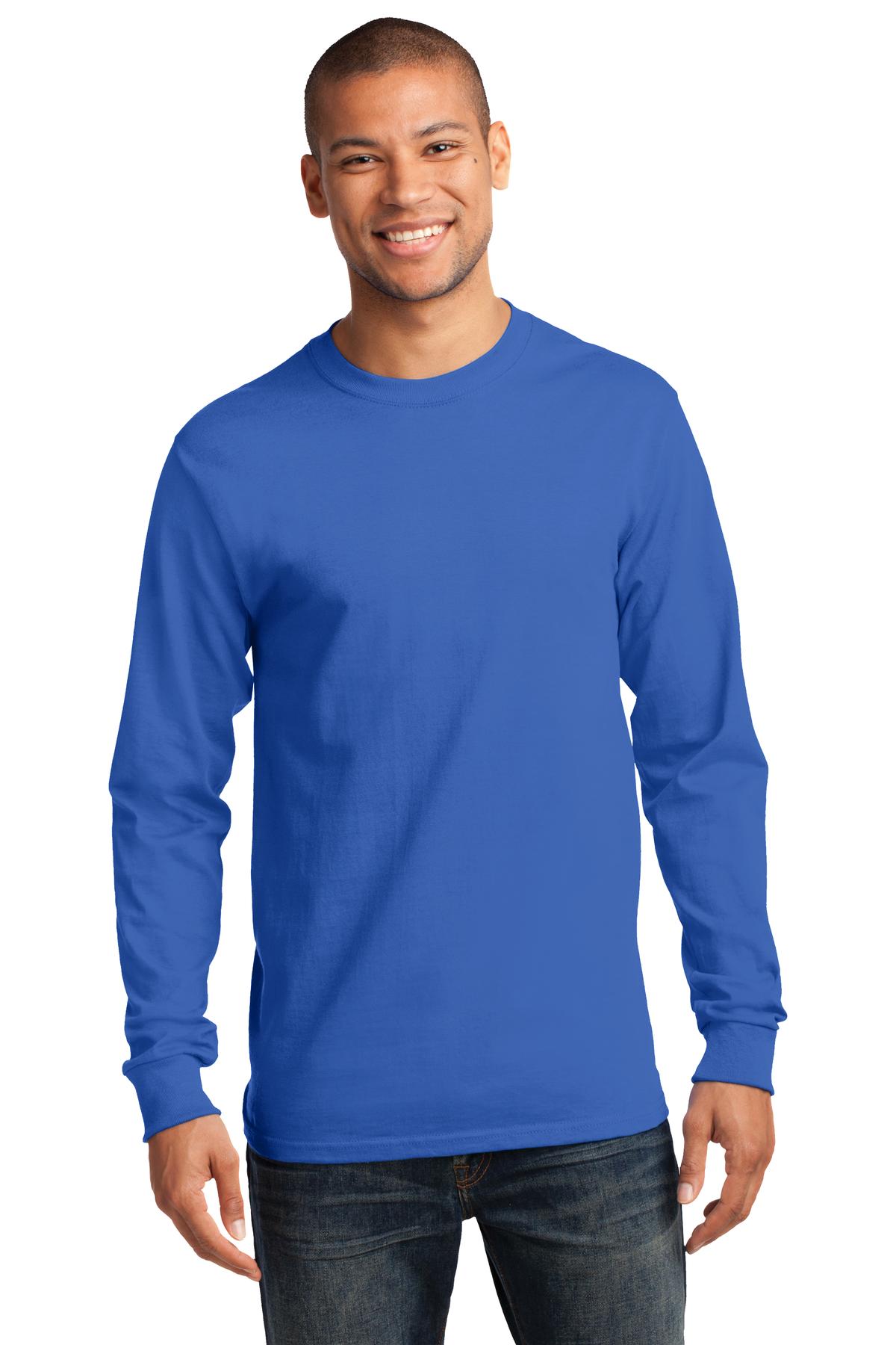 3 Pack Of Port & Company PC61LST Men's Cotton Tall Essential Tee Top T-Shirt - Picture 21 of 27
