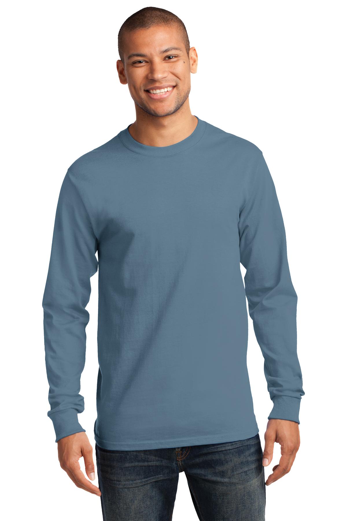 3 Pack Of Port & Company PC61LST Men's Cotton Tall Essential Tee Top T-Shirt - Picture 24 of 27