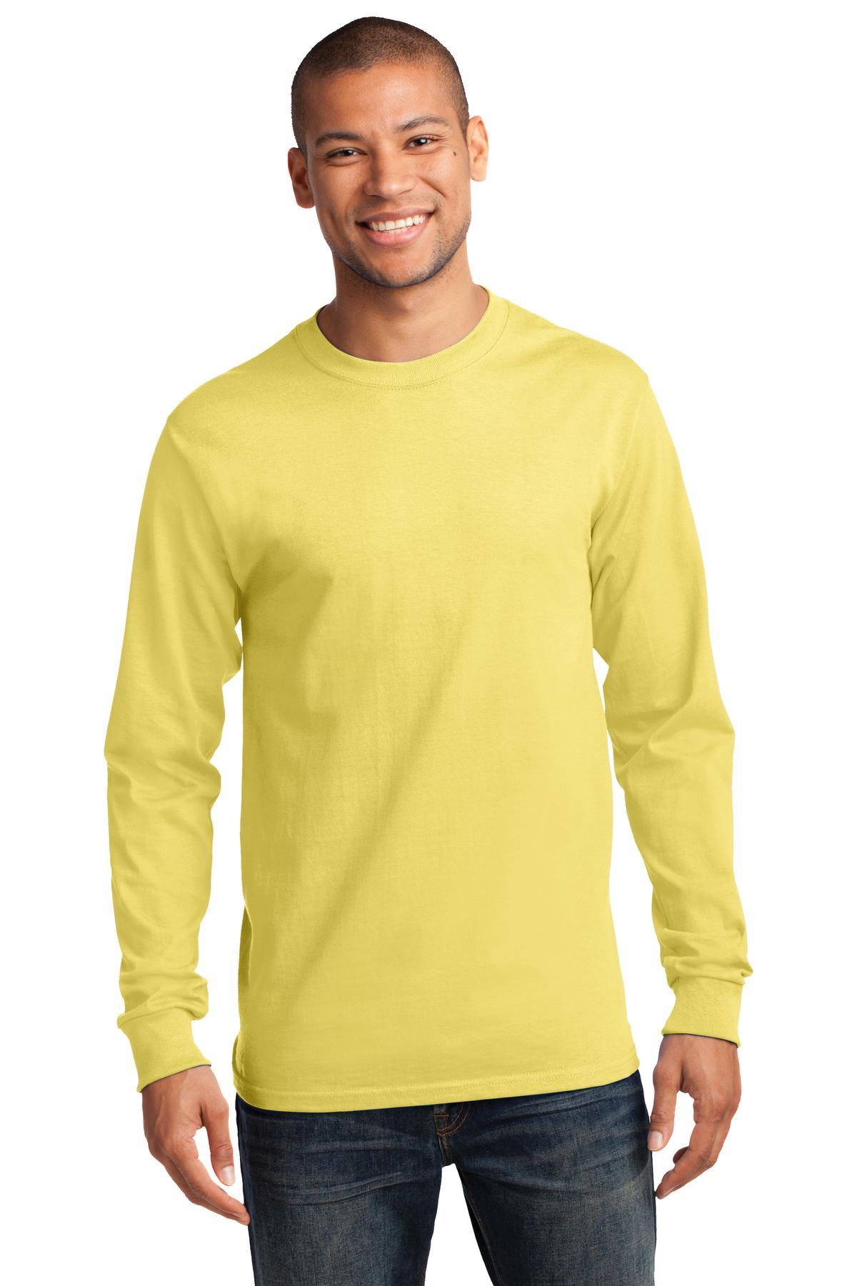 3 Pack Of Port & Company PC61LST Men's Cotton Tall Essential Tee Top T-Shirt - Picture 27 of 27