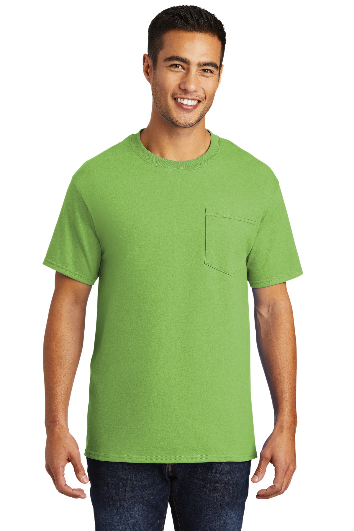 Port & Company PC61PT Men's Cotton Tall Essential Pocket T-Shirt - Pack Of 2 - Picture 11 of 18