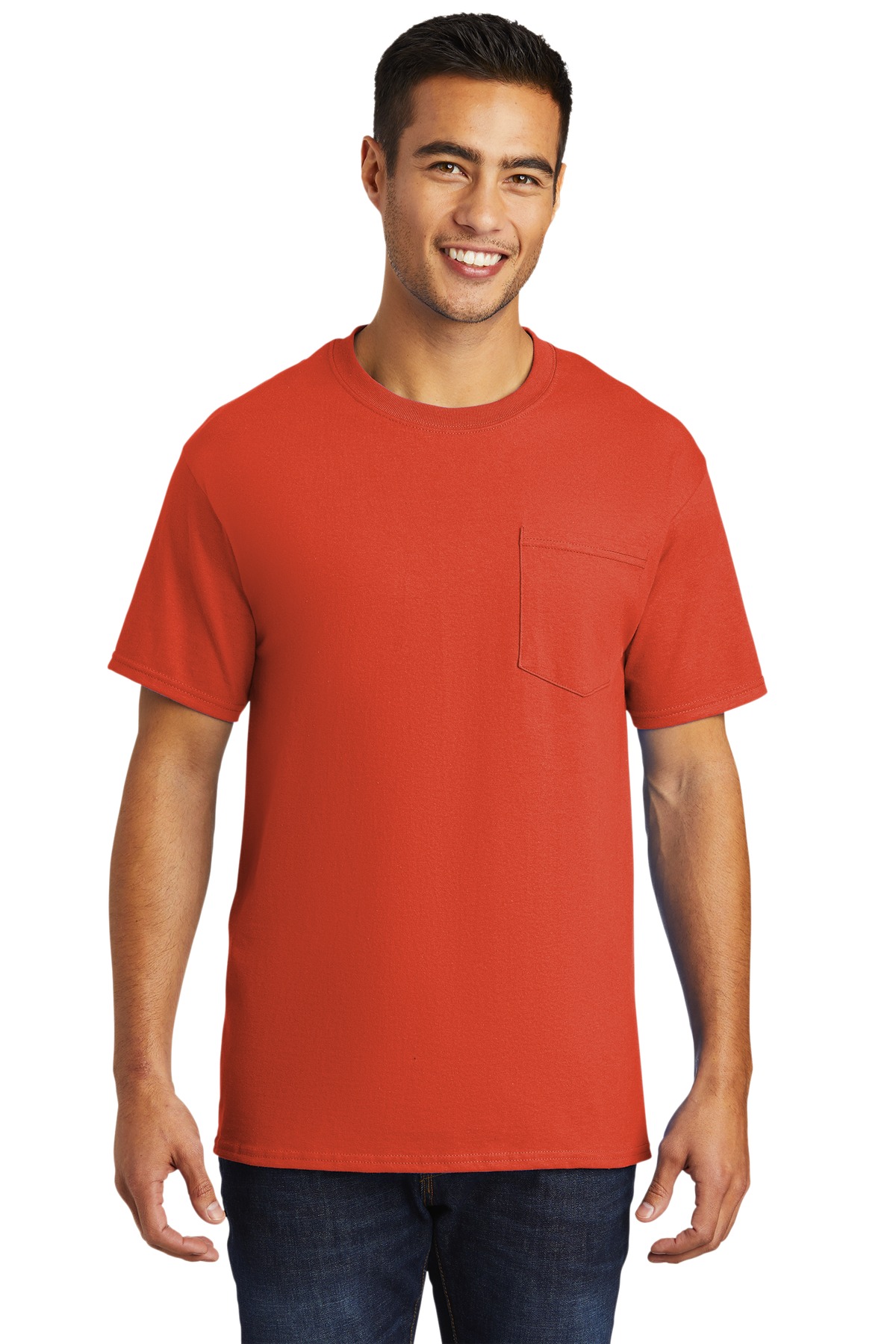 Port & Company PC61PT Men's Cotton Tall Essential Pocket T-Shirt - Pack Of 2 - Picture 14 of 18