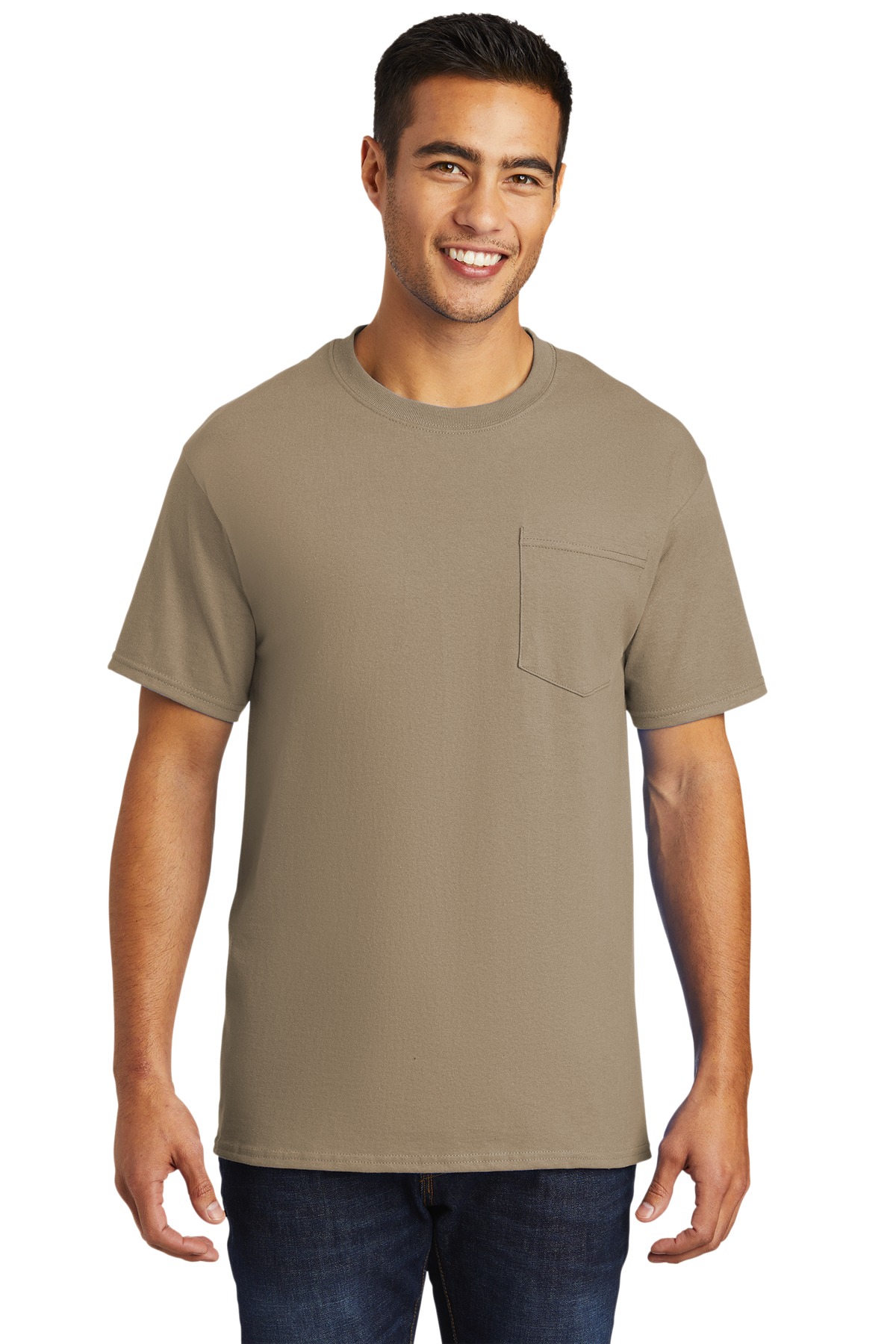 Port & Company PC61PT Men's Cotton Tall Essential Pocket T-Shirt - Pack Of 2 - Picture 17 of 18